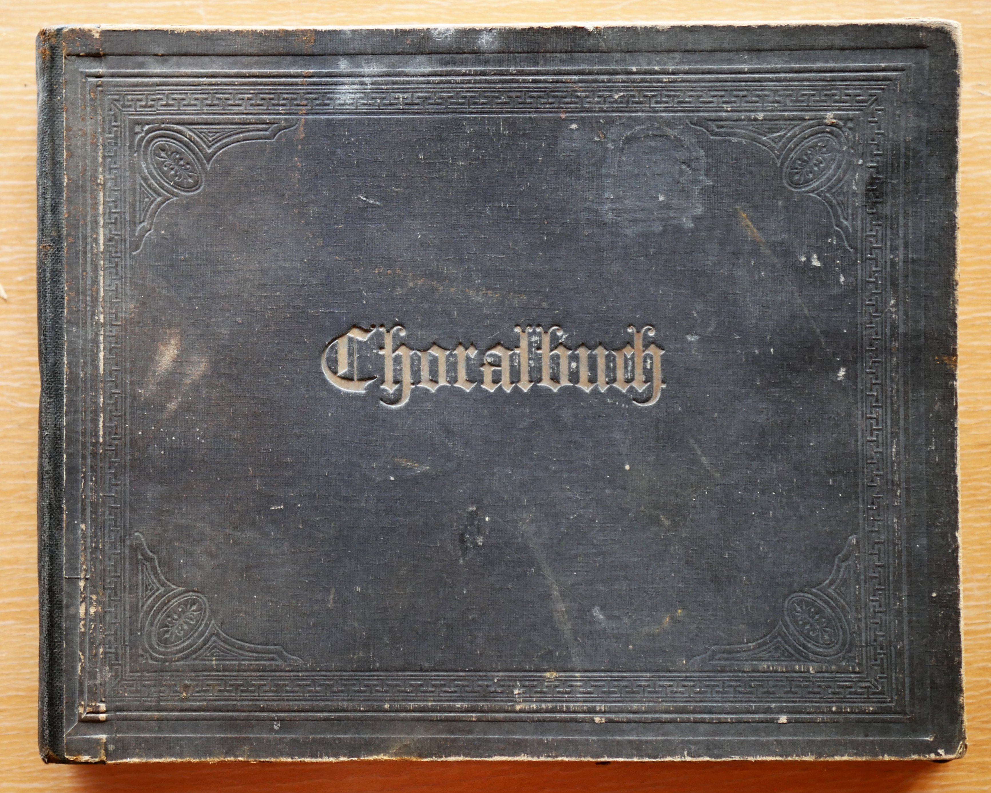 Choralbuch von 1918 (Freilichtmuseum Roscheider Hof CC0)