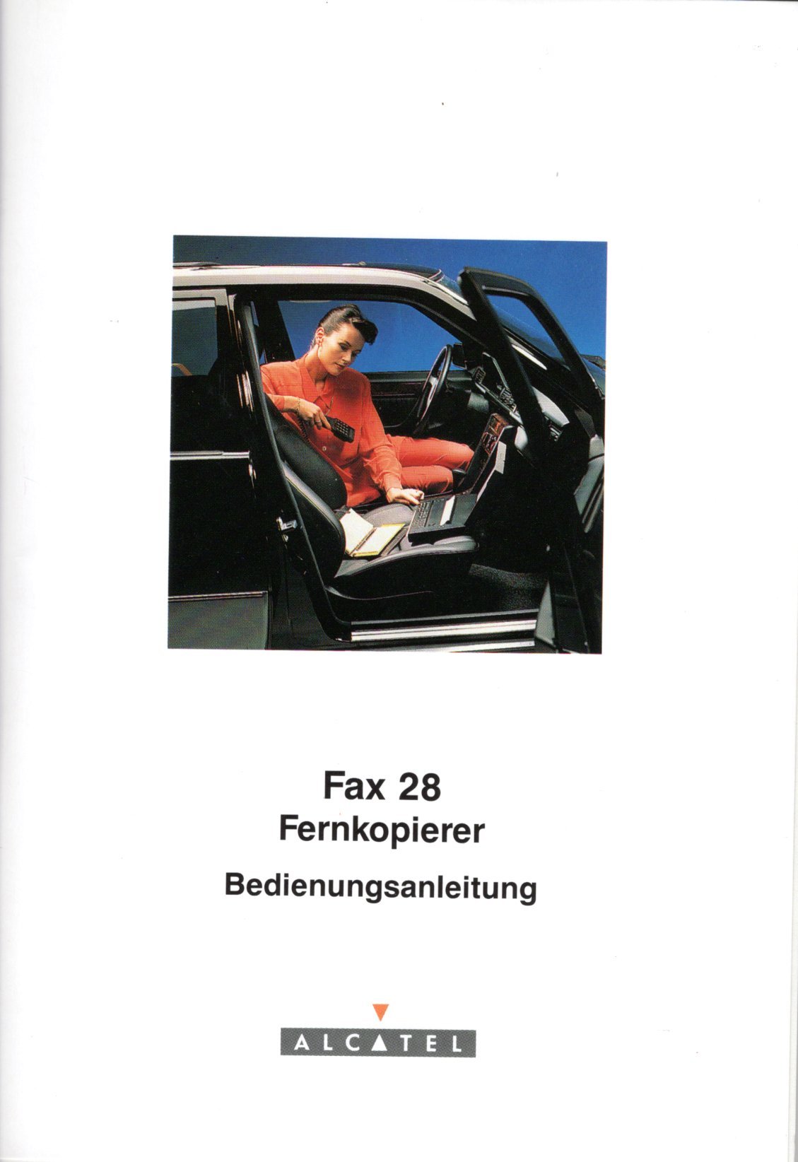 Bedienungsanleitung Alcatel Fernkopierer Fax 28 (Freilichtmuseum Roscheider Hof CC0)