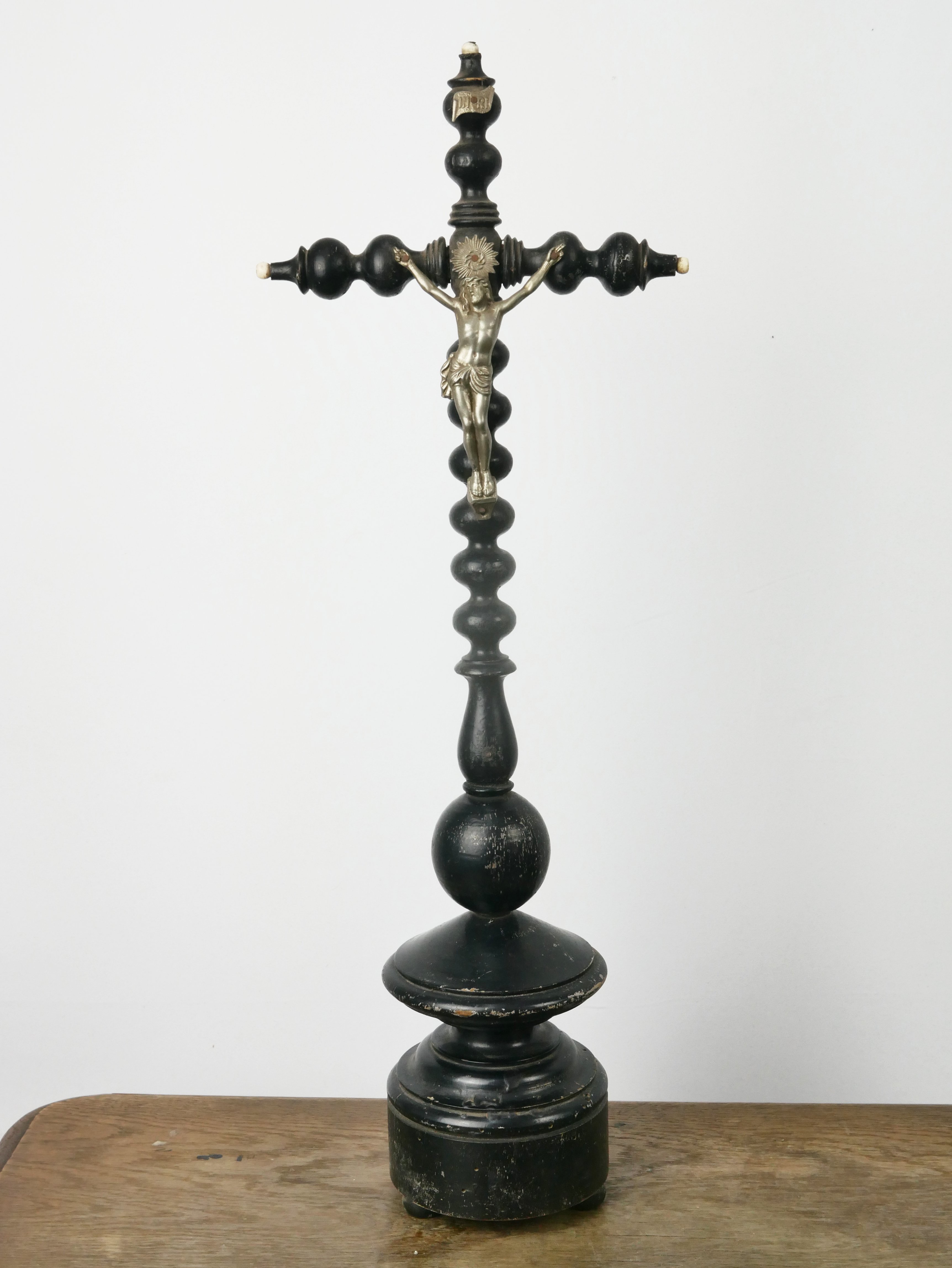 Gedrechseltes Kreuz (1) (Freilichtmuseum Roscheider Hof CC0)