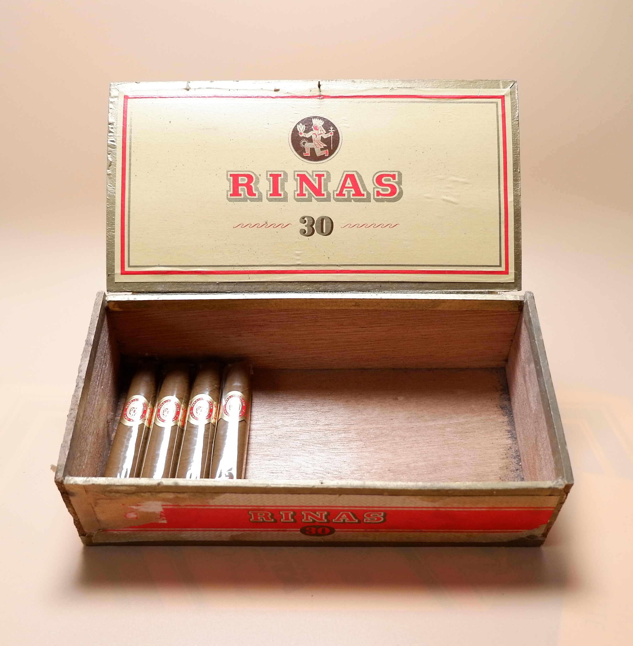 Zigarrenmarke RINAS 30 (Volkskunde- und Freilichtmuseum Roscheider Hof CC0)