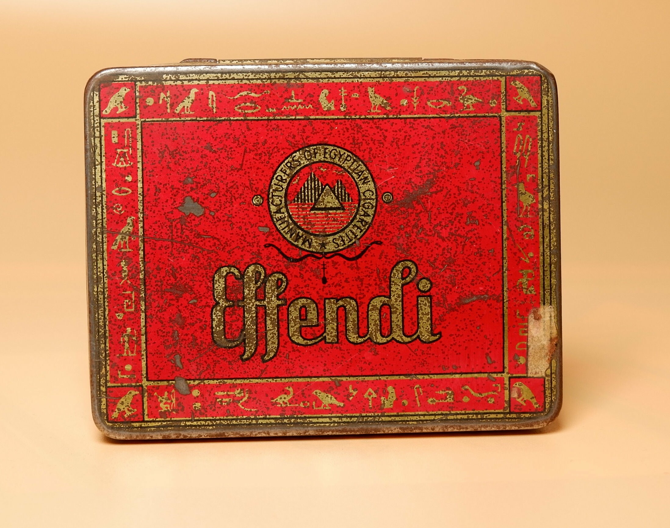 Zigarettenmarke Effendi - 20er Bleckpackung :: Freilichtmuseum Roscheider  Hof :: museum-digital:rheinland-pfalz
