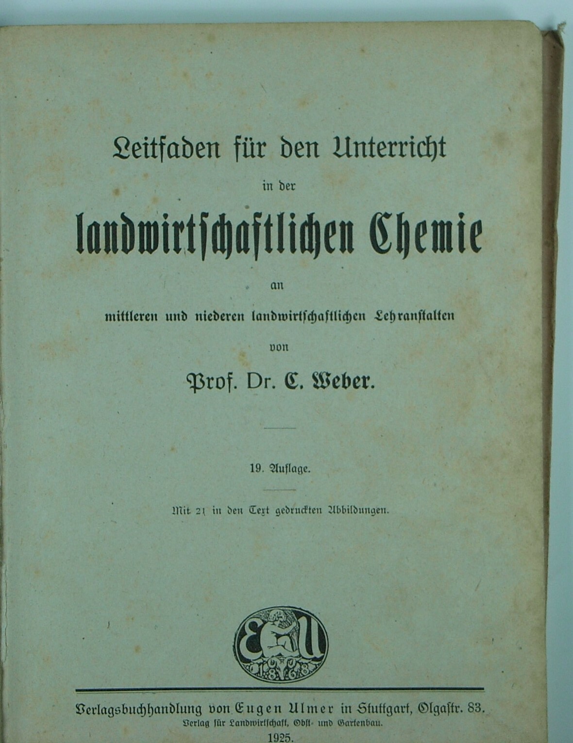 Leitfaden für den Unterricht in der Landwirtschaftlichen Chemie (Volkskunde- und Freilichtmuseum Roscheider Hof CC0)