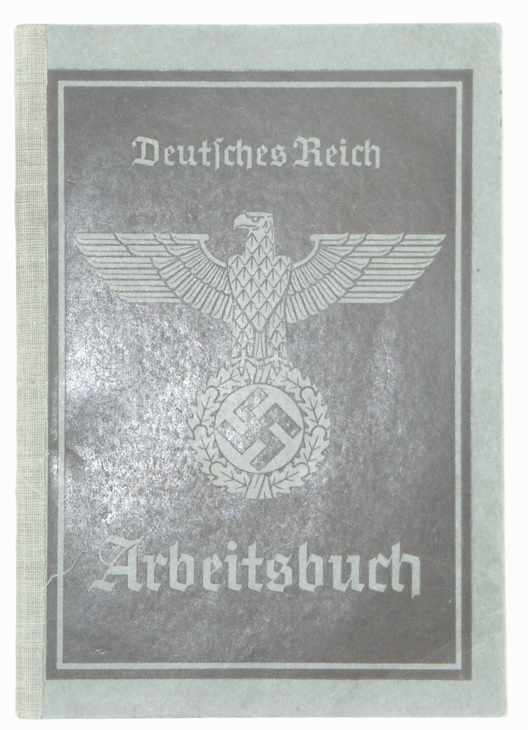 Arbeitsbuch Deutsches Reich: Verkäuferin (Volkskunde- und Freilichtmuseum Roscheider Hof CC0)