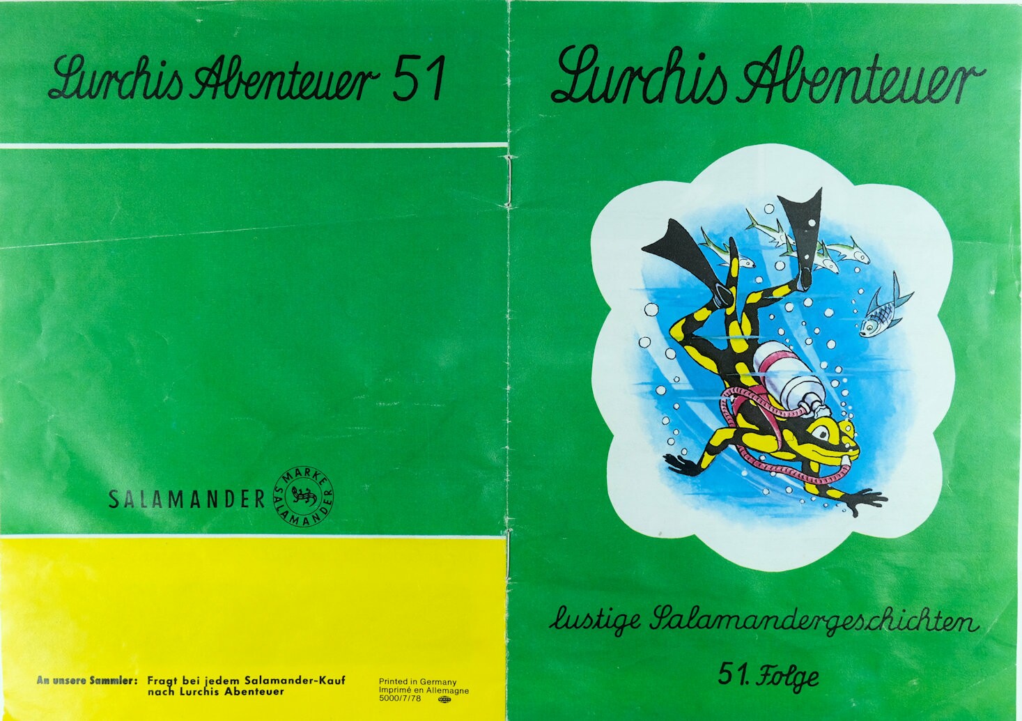 Lurchis Abenteuer – lustige Salamandergeschichten Folge 51 (Volkskunde- und Freilichtmuseum Roscheider Hof RR-F)