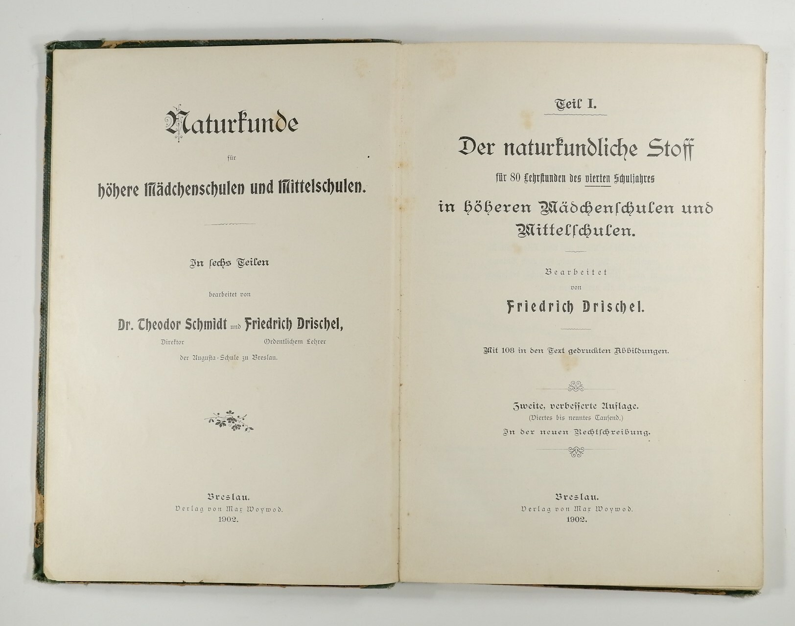 Naturkunde – Lehrbuch (Volkskunde- und Freilichtmuseum Roscheider Hof RR-F)