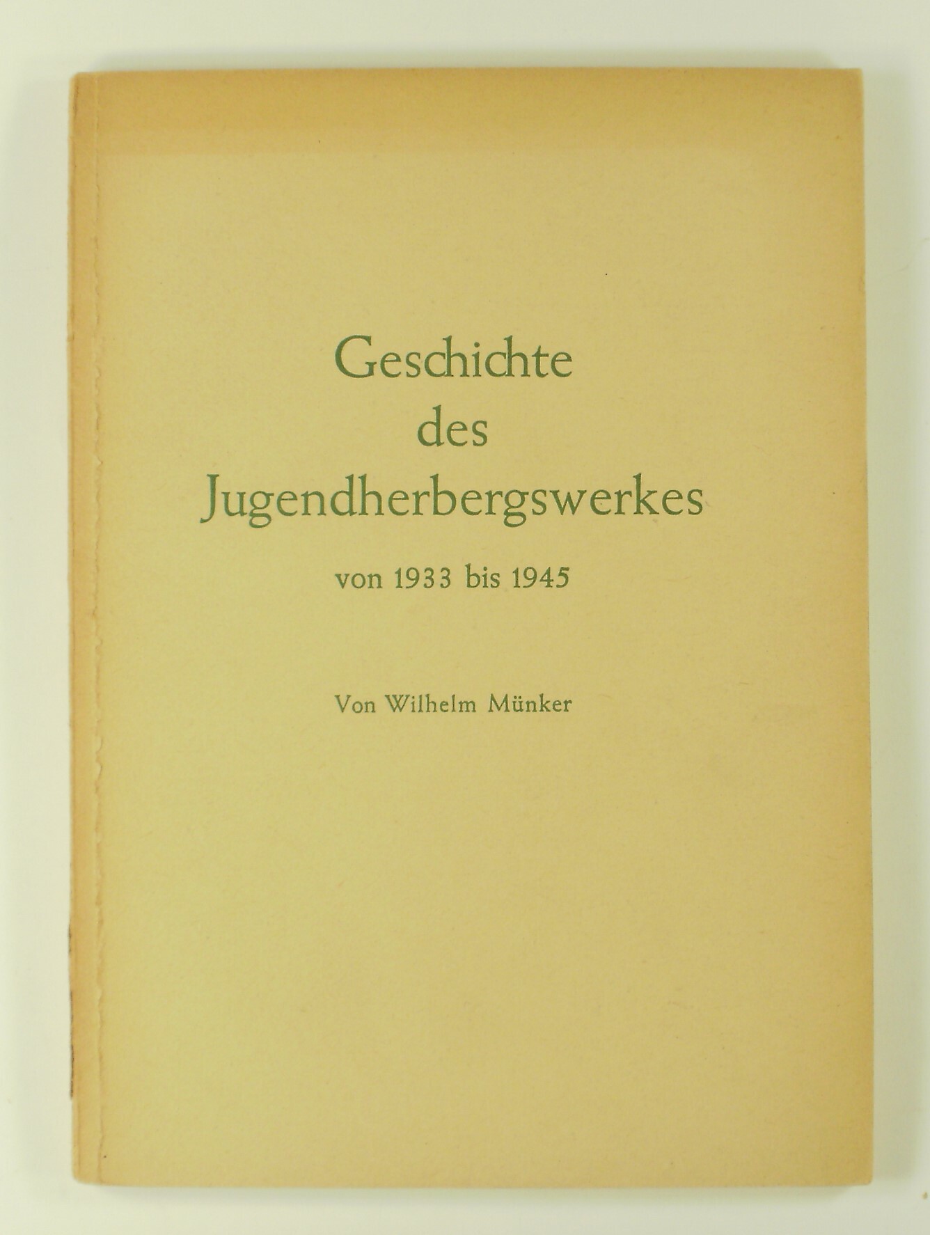 Geschichte des Jugendherbergwerkes von 1933 bis 1945 (Volkskunde- und Freilichtmuseum Roscheider Hof RR-F)