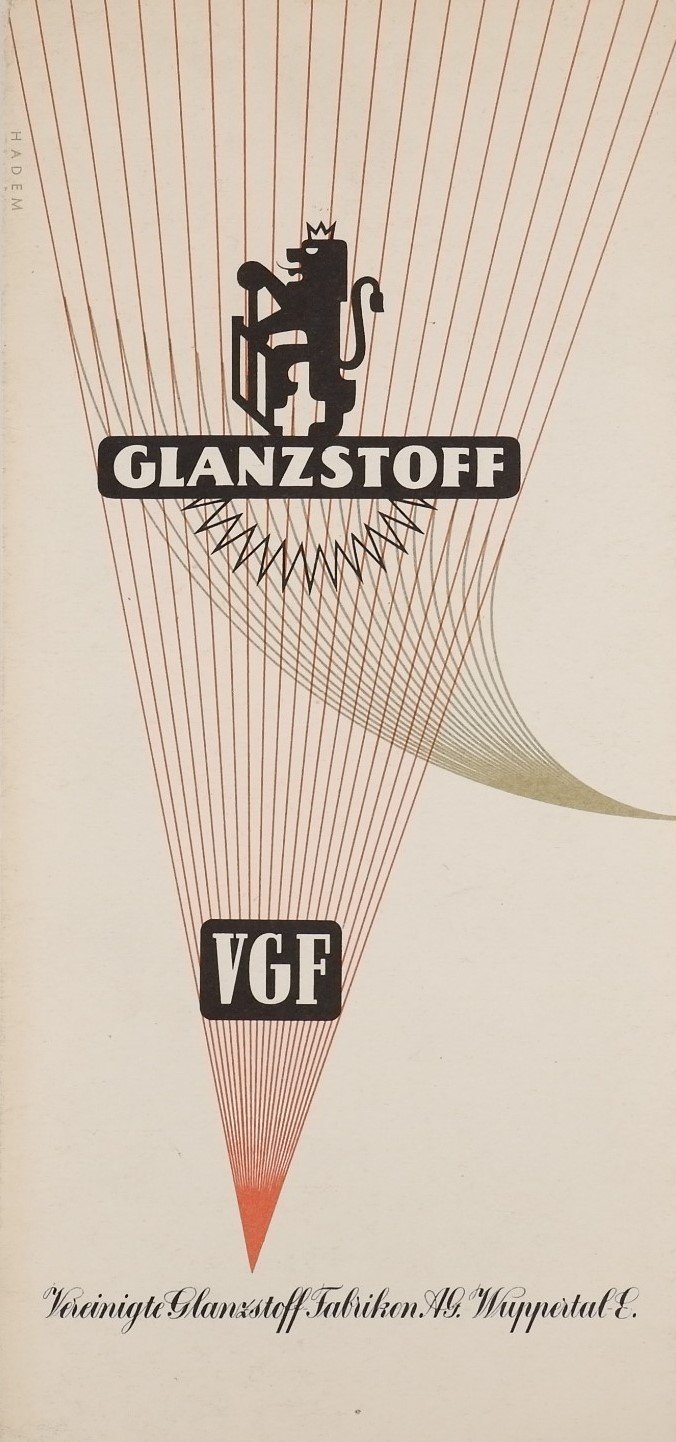 Broschüre: Glanzstoffe VGF (Volkskunde- und Freilichtmuseum Roscheider Hof RR-F)