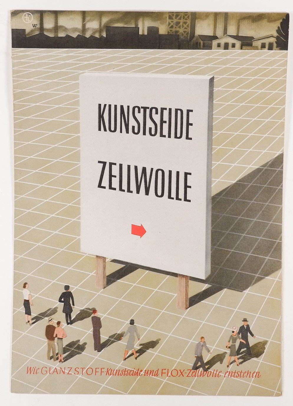 Kunstseide - Zellwolle (Volkskunde- und Freilichtmuseum Roscheider Hof RR-F)