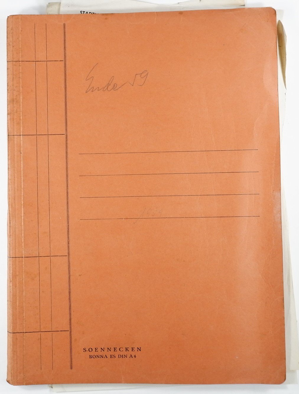 Konvolut von Geschäftsunterlagen der Firma Rassier (1955 bis 1959) (Volkskunde- und Freilichtmuseum Roscheider Hof CC0)
