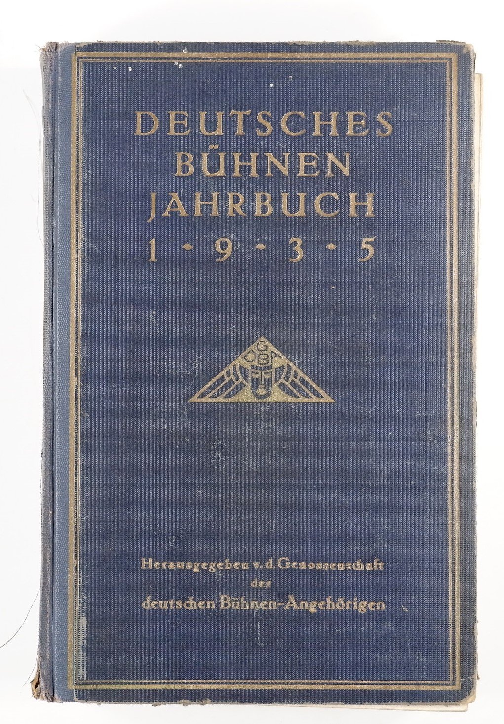 Deutsches Bühnen Jahrbuch 1935 (Volkskunde- und Freilichtmuseum Roscheider Hof RR-F)