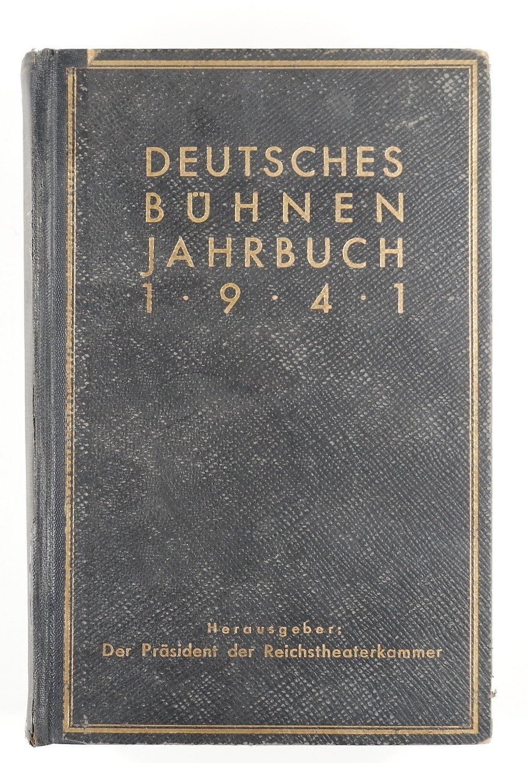Deutsches Bühnen Jahrbuch 1941 (Volkskunde- und Freilichtmuseum Roscheider Hof RR-F)