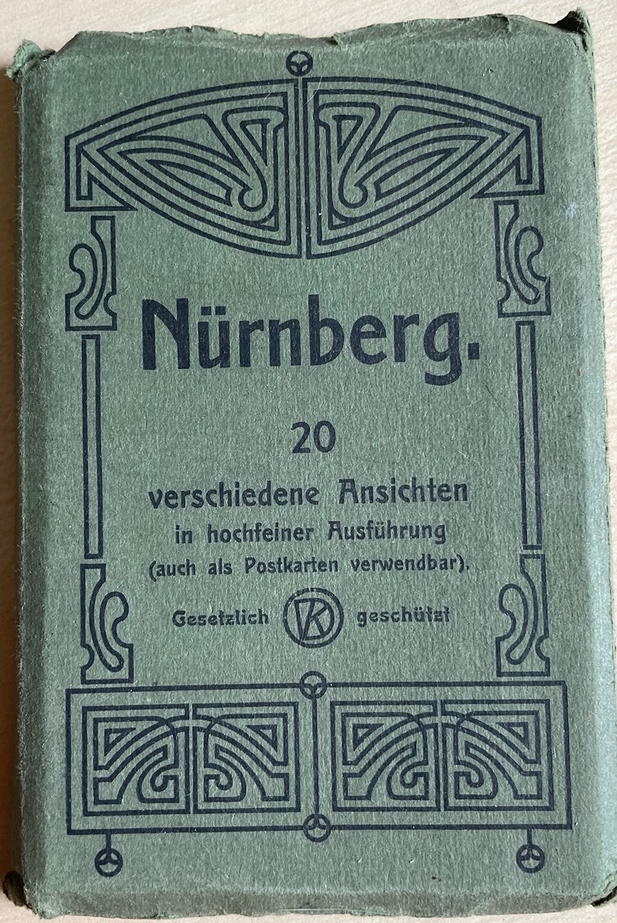 Postkarten Nürnberg im Sammler (Volkskunde- und Freilichtmuseum Roscheider Hof CC0)