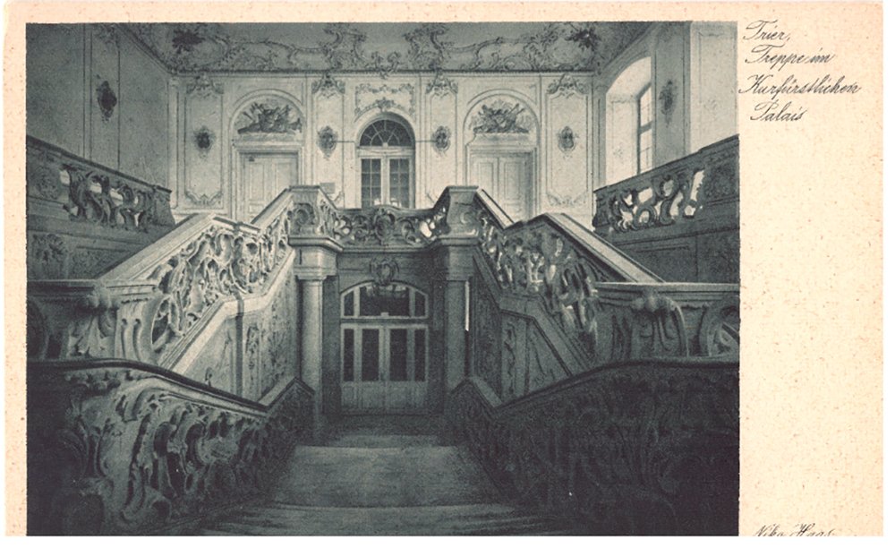 Treppe im Stil des Rokoko (Volkskunde- und Freilichtmuseum Roscheider Hof CC0)