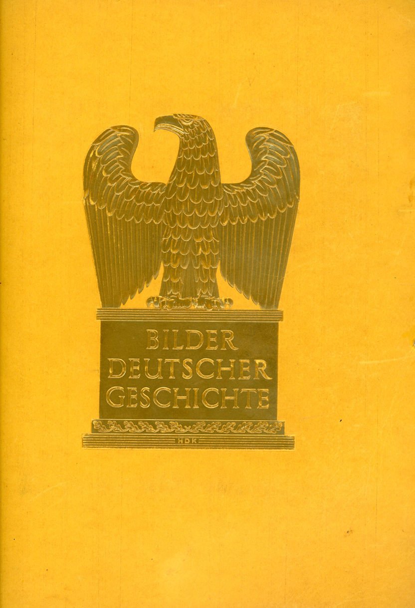 Sammelalbum "Bilder deutscher Geschichte" (1936) (Volkskunde- und Freilichtmuseum Roscheider Hof CC0)