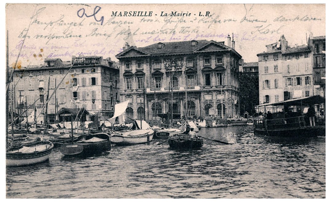 Ansichtskarte aus Marseille (Volkskunde- und Freilichtmuseum Roscheider Hof CC0)