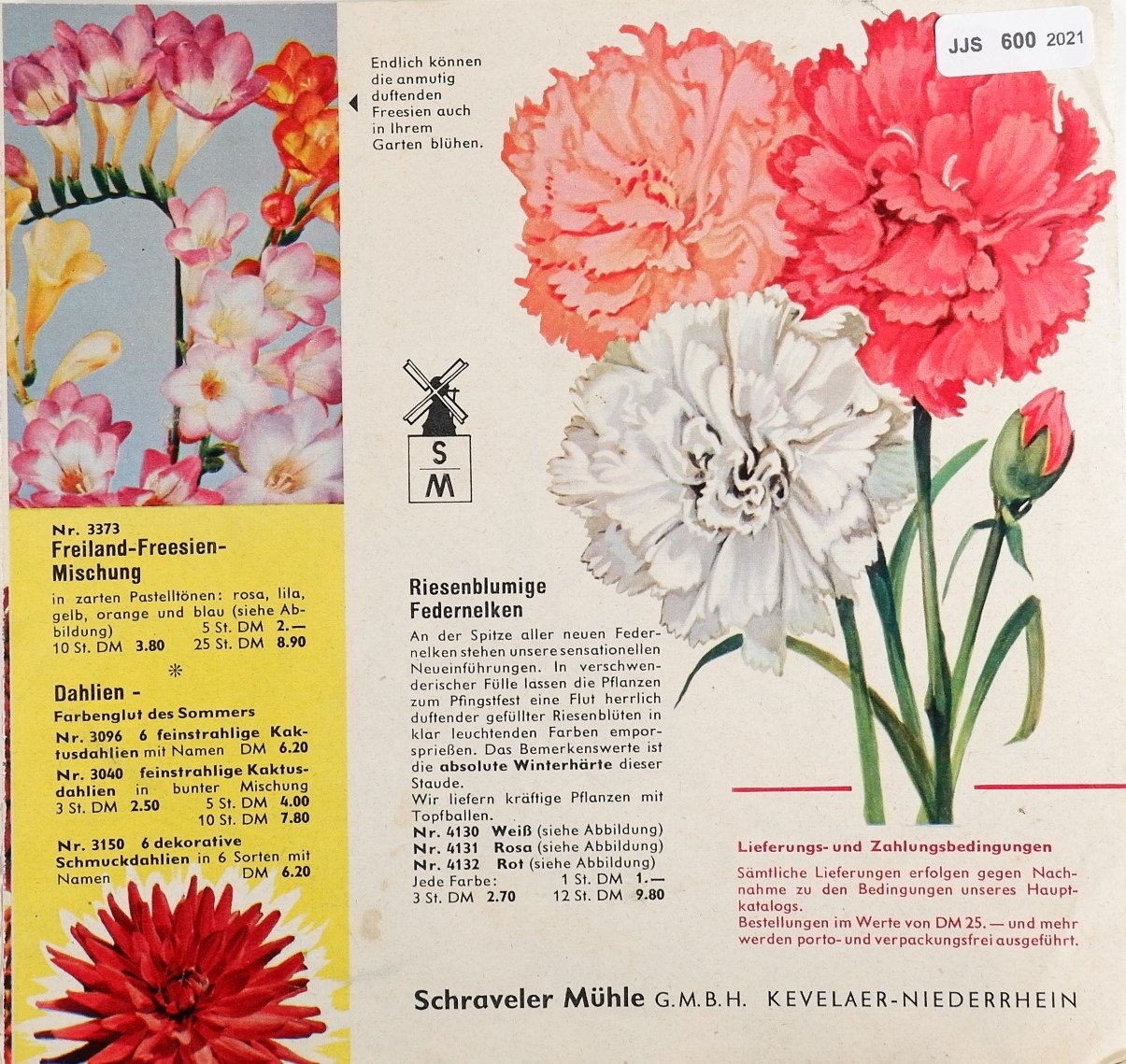 Frühjahreskatalog der Schraveller Mühle (1958) (Freilichtmuseum Roscheider Hof RR-F)
