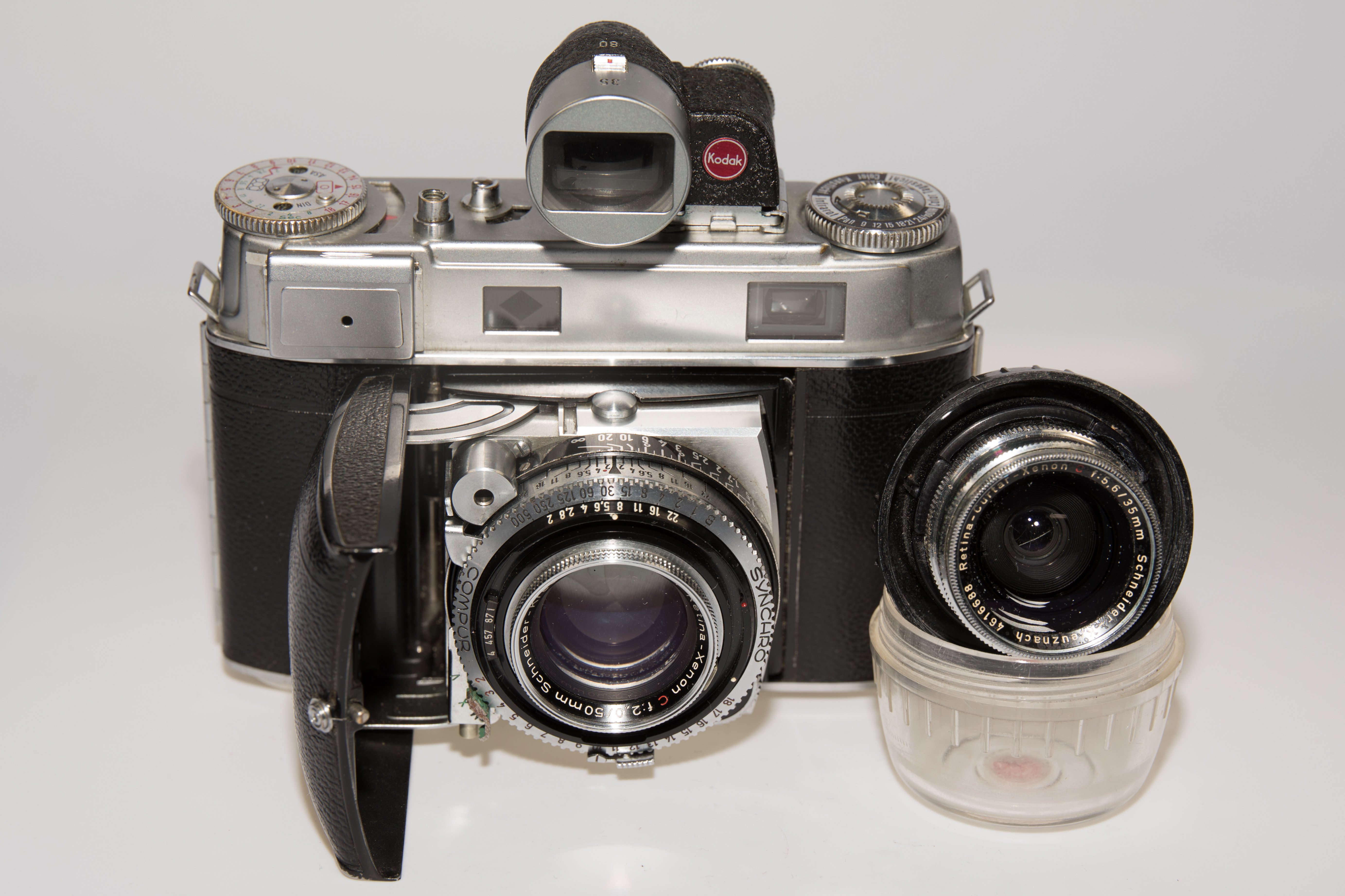 Analoge Sucherkamera "Kodak Retina III c" (Freilichtmuseum Roscheider Hof CC0)