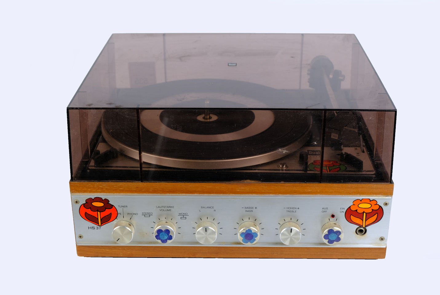 Stereo Plattenspieler Dual HS 37 (Freilichtmuseum Roscheider Hof CC0)