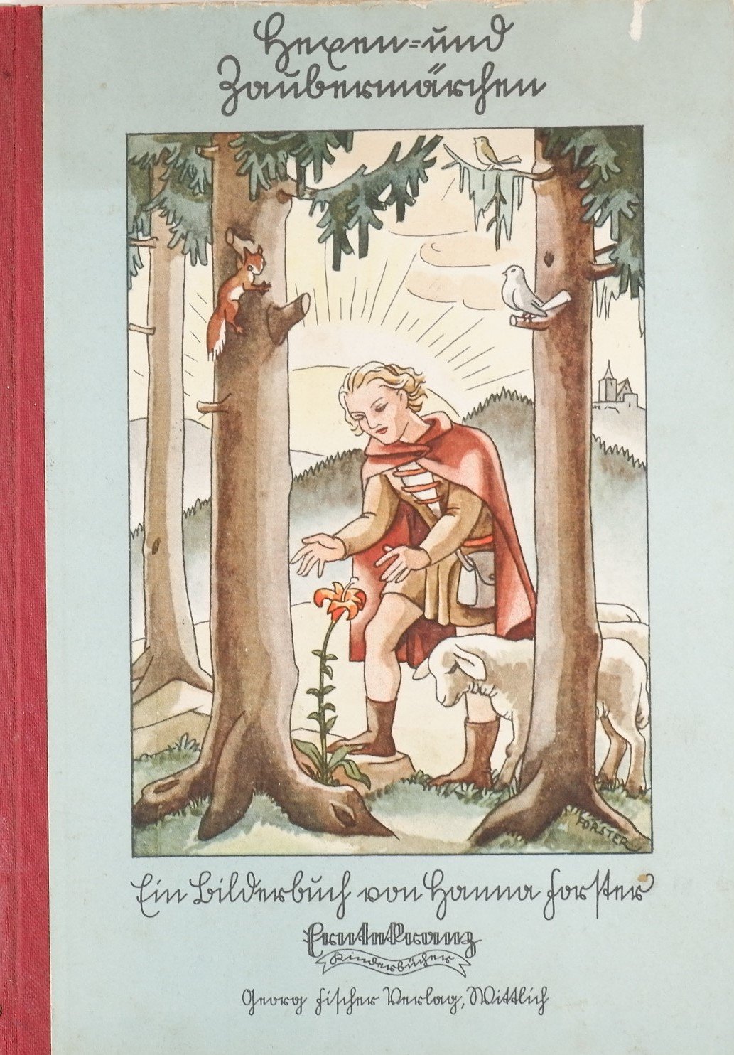 Kinderbuch in Sütterlinschrift “Hexen- und Zaubermärchen“ (Freilichtmuseum Roscheider Hof RR-F)
