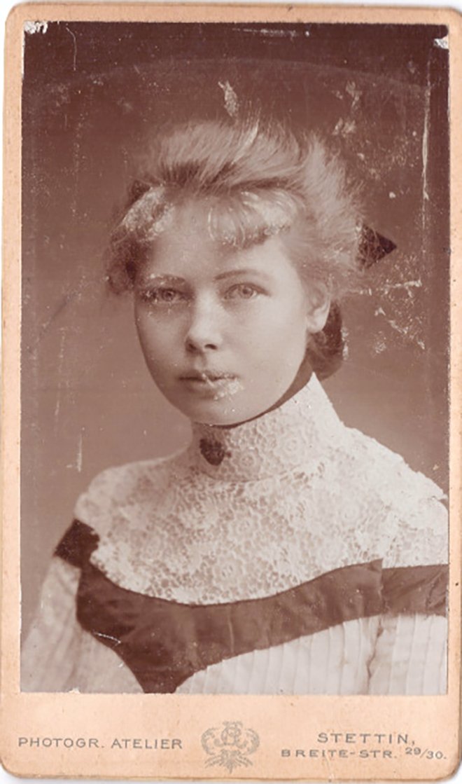 Porträt Frau Käthe Jahn (Freilichtmuseum Roscheider Hof CC0)