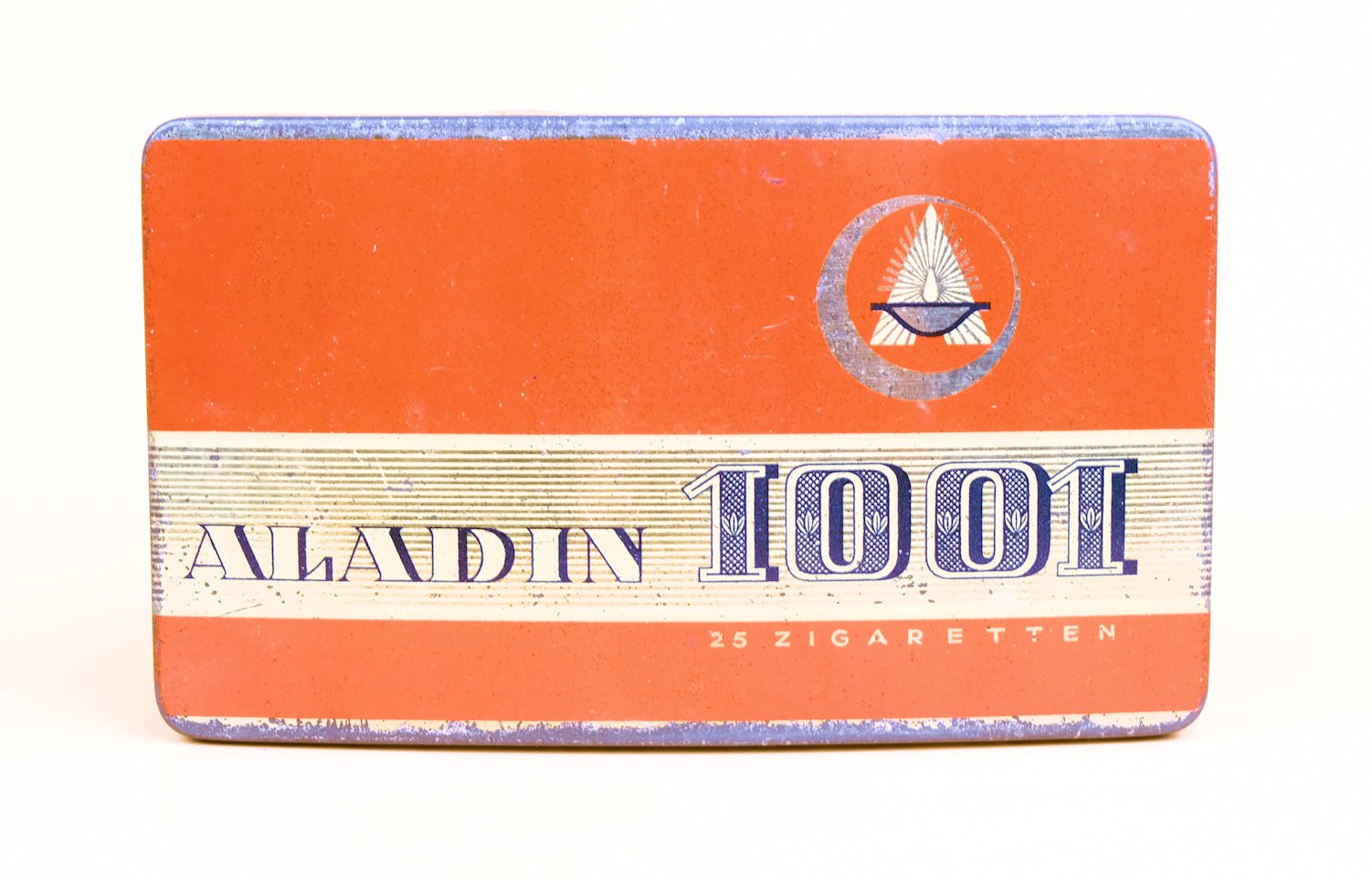 Zigarettenmarke "Aladin 1001" (Freilichtmuseum Roscheider Hof CC0)