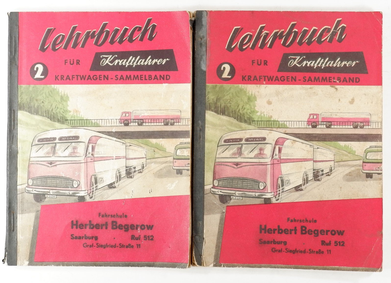 Lehrbuch für Kraftfahrer – Band 2, 2 Exemplare (Freilichtmuseum Roscheider Hof RR-F)