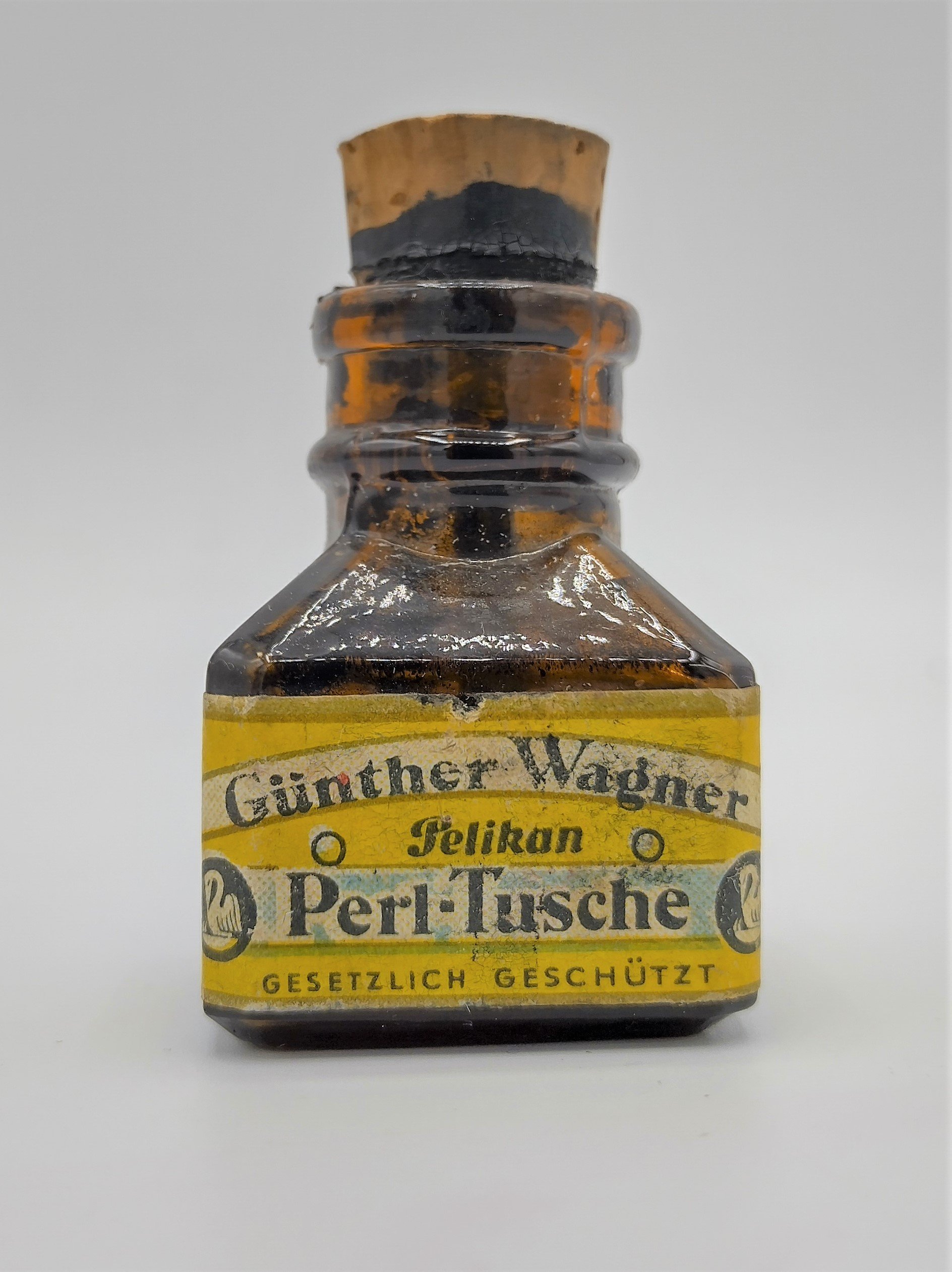 Günther Wagner - Pelikan - Perl-Tusche (Freilichtmuseum Roscheider Hof CC0)