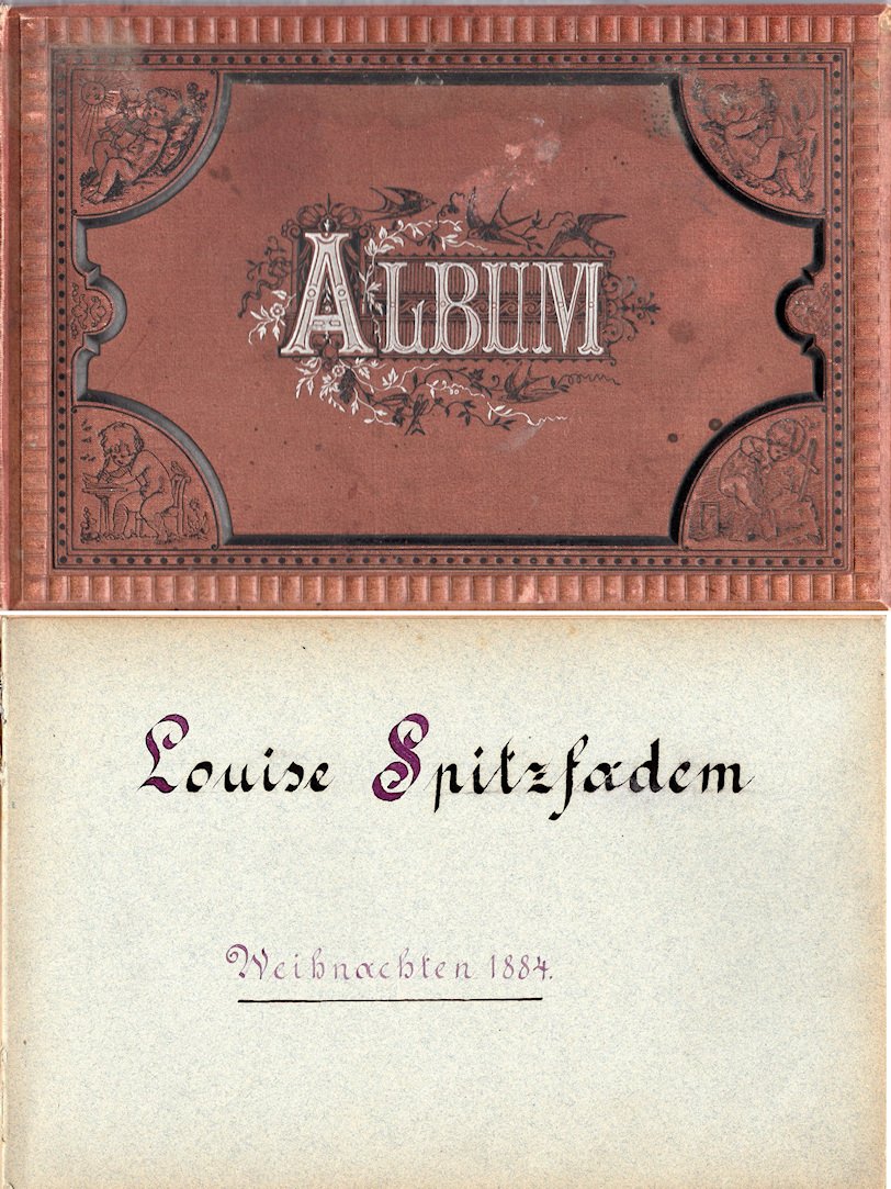 Poesiealbum von Christiana Louise Starck geb. Spitzfadem (Freilichtmuseum Roscheider Hof CC0)