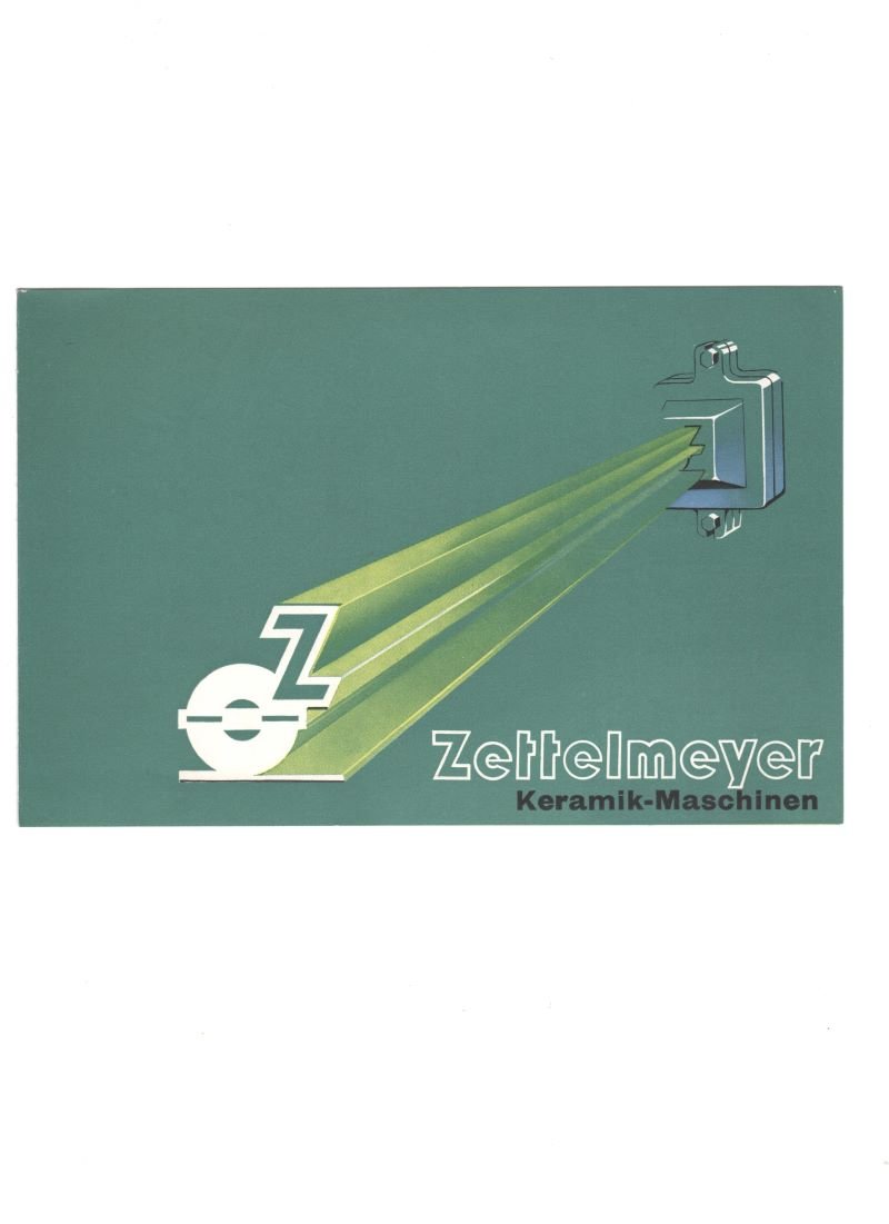 Werbebroschüre der Firma Zettelmeyer anlässlich der Keramik-Ausstellung in München 1938 (Freilichtmuseum Roscheider Hof CC0)