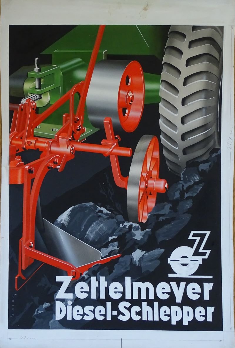 Werbeblatt der Firma Zettelmeyer (Freilichtmuseum Roscheider Hof CC0)