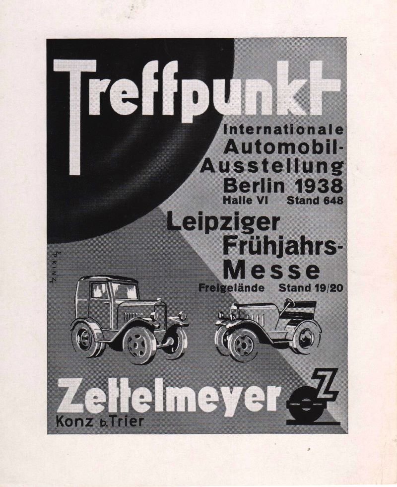 Handzettel der Firma Zettelmeyer (Freilichtmuseum Roscheider Hof CC0)