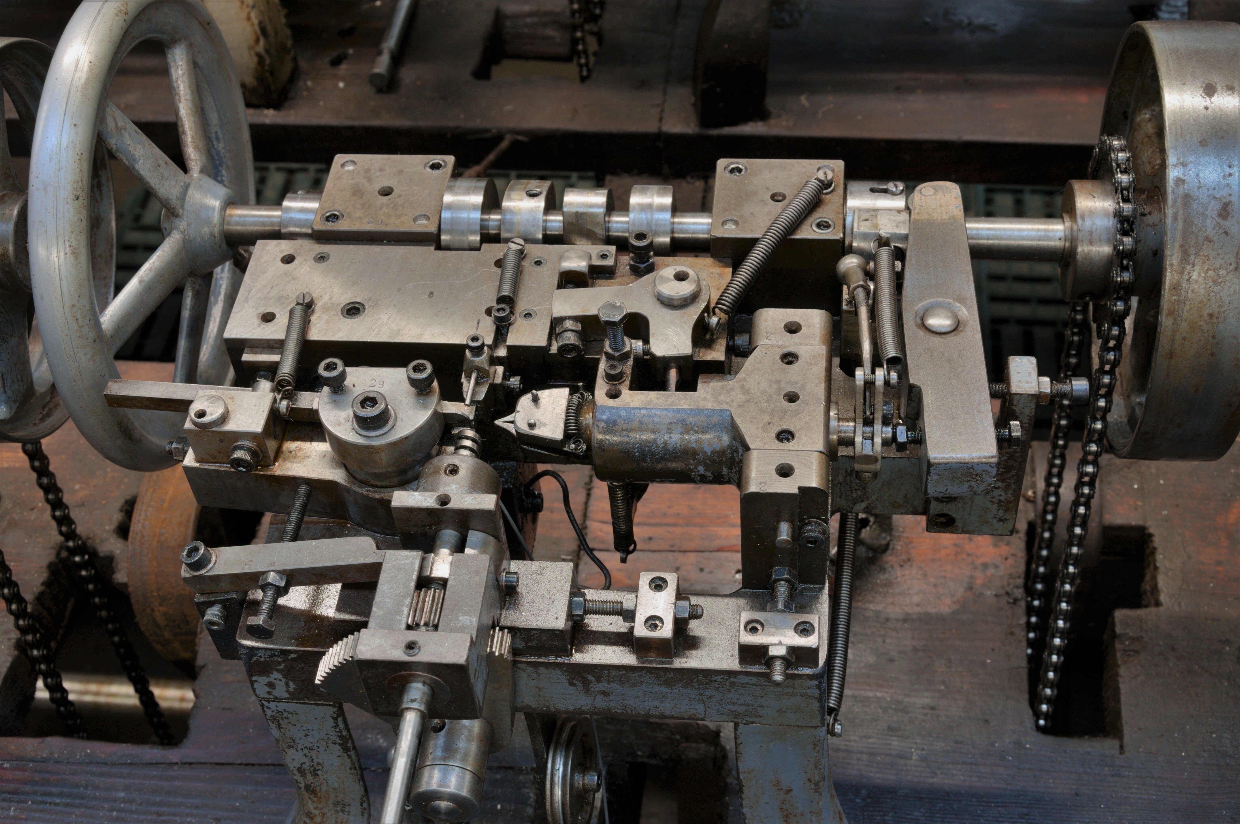 Kettenmaschine 29 (Industriedenkmal Jakob Bengel CC BY-NC-SA)