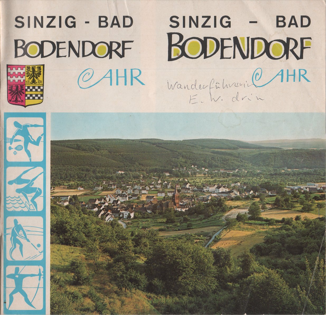 Gastgeberverzeichnis des Thermalheilbad Bad Bodendorfer von 1977 (Heimatarchiv Bad Bodendorf CC BY-NC-SA)