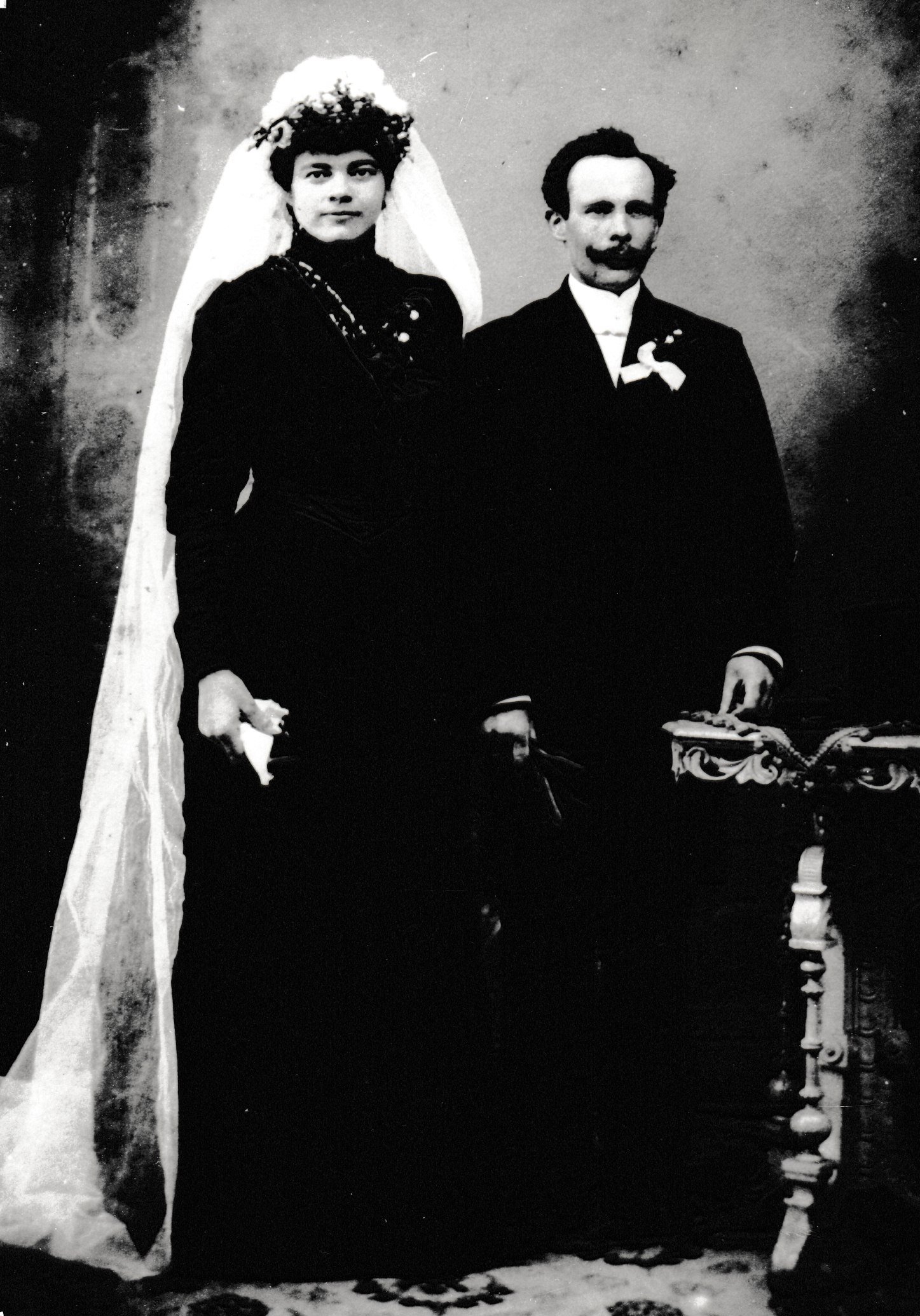 Hochzeitsfoto Antoinette und Matthias Leisen cheid (Dr. Jürgen Haffke CC BY-NC-SA)