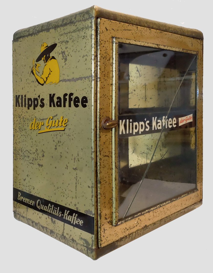 Klipp´s Kaffee Vitrine (Heimatarchiv Bad Bodendorf CC BY-NC-SA)