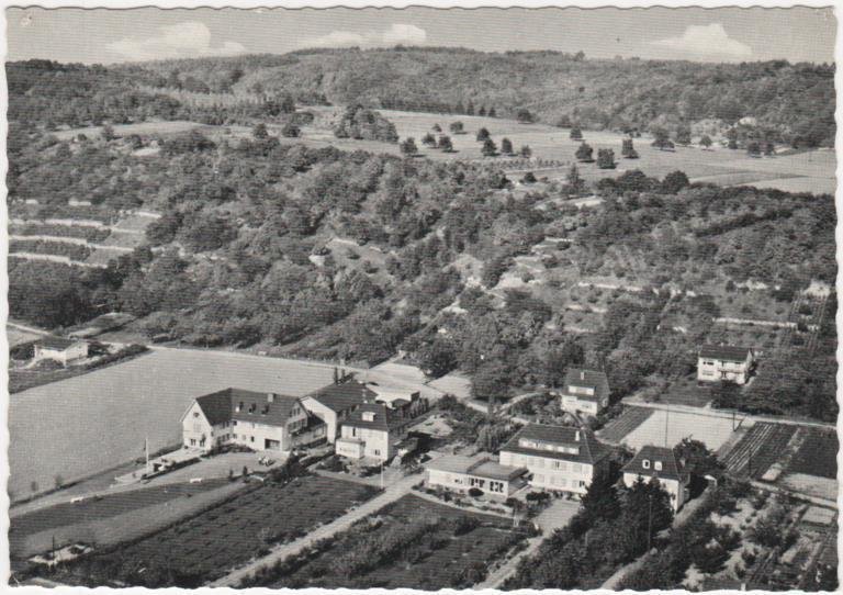 Ansichtskarten Motiv "Luftbild Blick aus Sanatorium Spitznagel und Sonnenberg" (Jupp Schuld CC BY-NC-SA)