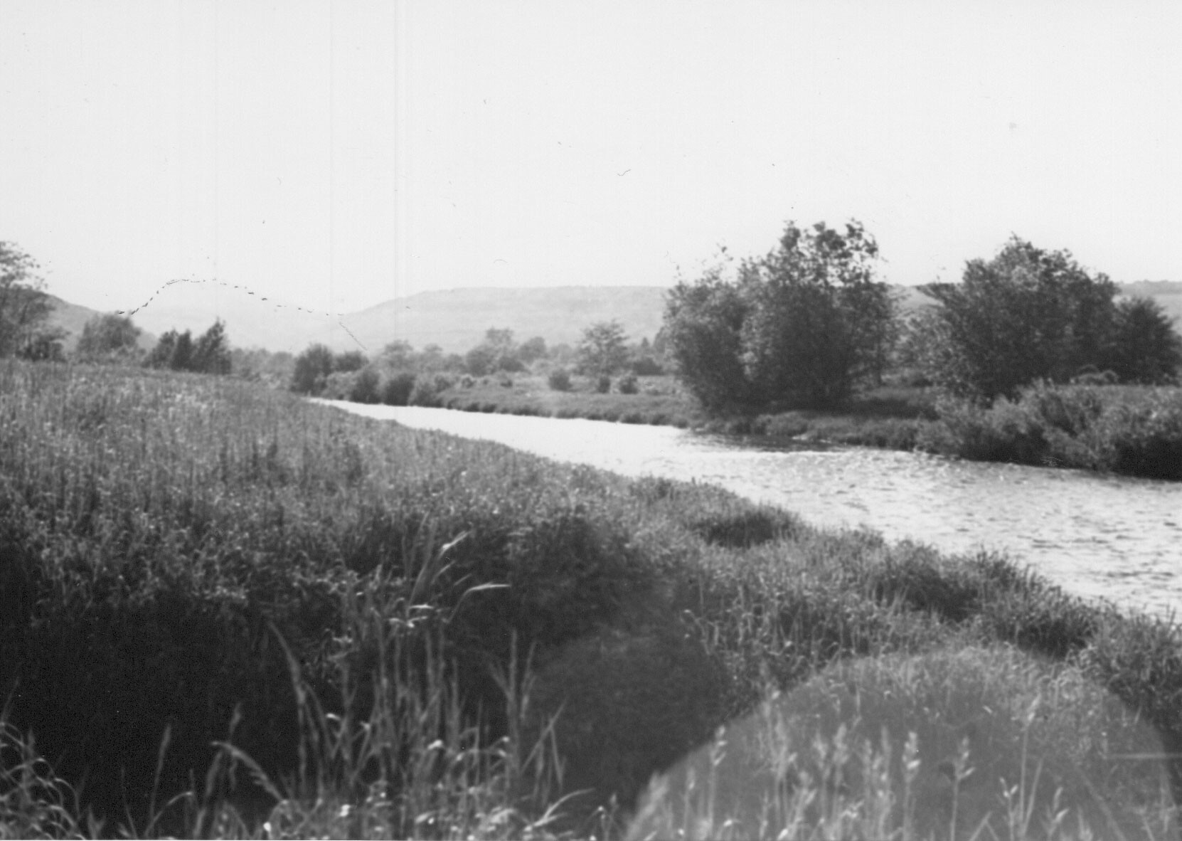 Bild von der Ahr bei Bad Bodendorf aus dem Jahr 1938 (Heimatarchiv Bad Bodendorf CC BY-NC-SA)