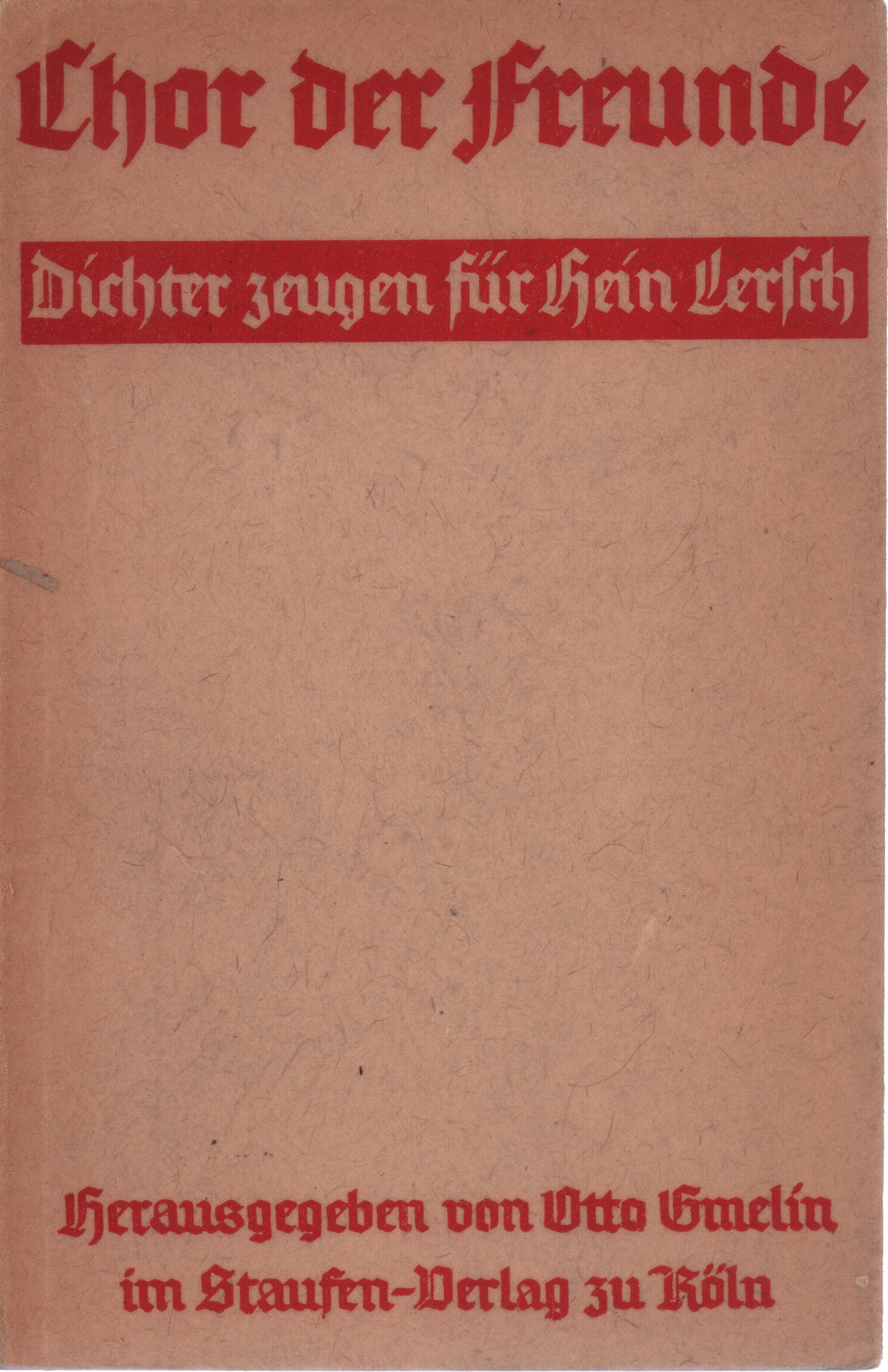 Buch Chor der Freunde (Heimatarchiv Bad Bodendorf CC BY-NC-SA)