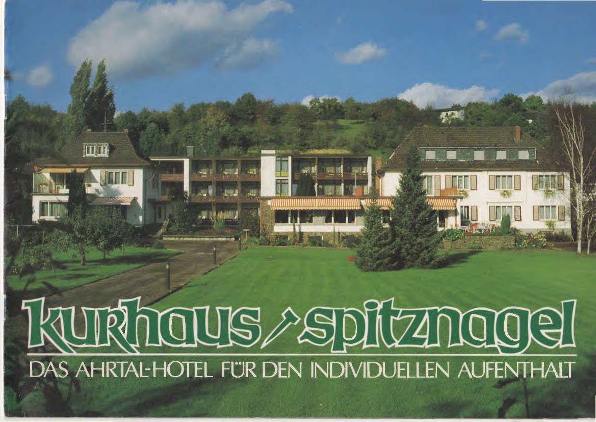 Kurhaus Spitznagel Bodendorf Ahr mit Preisliste 1988/89 (Heimatarchiv Bad Bodendorf CC BY-NC-SA)