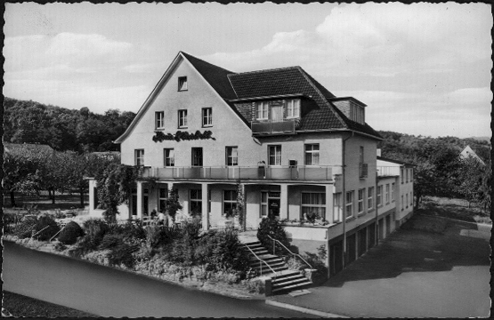 Ansichtskarte Hotel Haus Elisabeth (Heimatarchiv Bad Bodendorf CC BY-NC-SA)