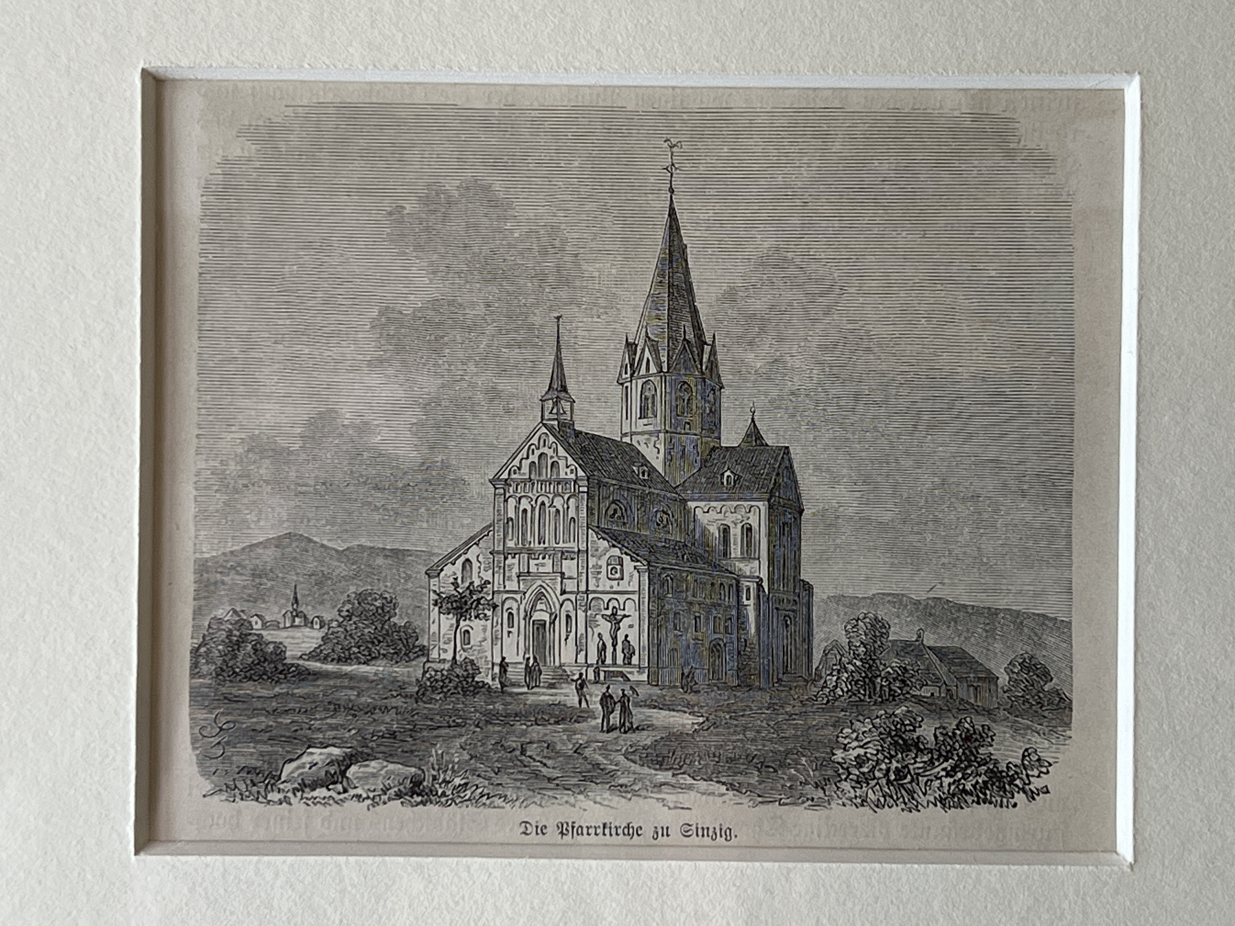 Die Pfarrkirche zu Sinzig (Heimatmuseum Schloss Sinzig CC BY-NC-SA)