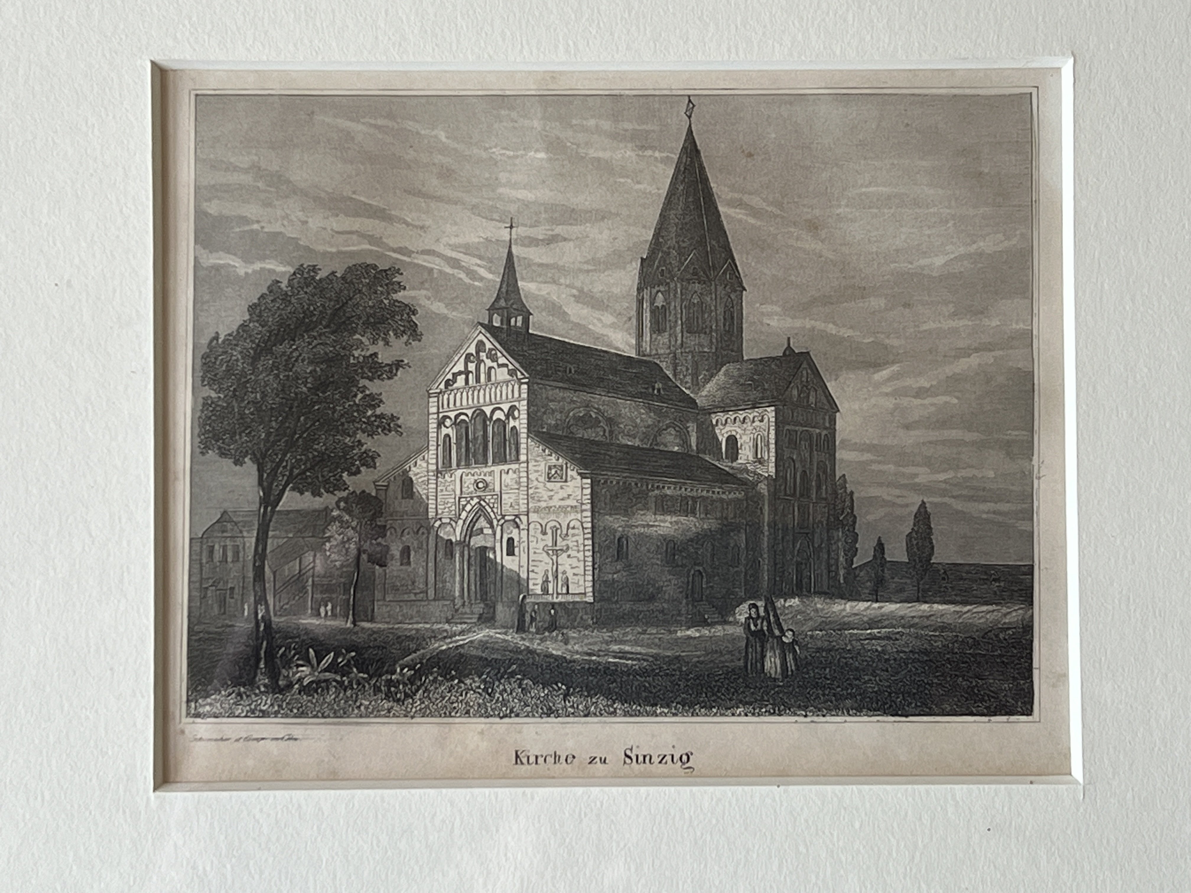 Kirche zu Sinzig (Heimatmuseum Schloss Sinzig CC BY-NC-SA)