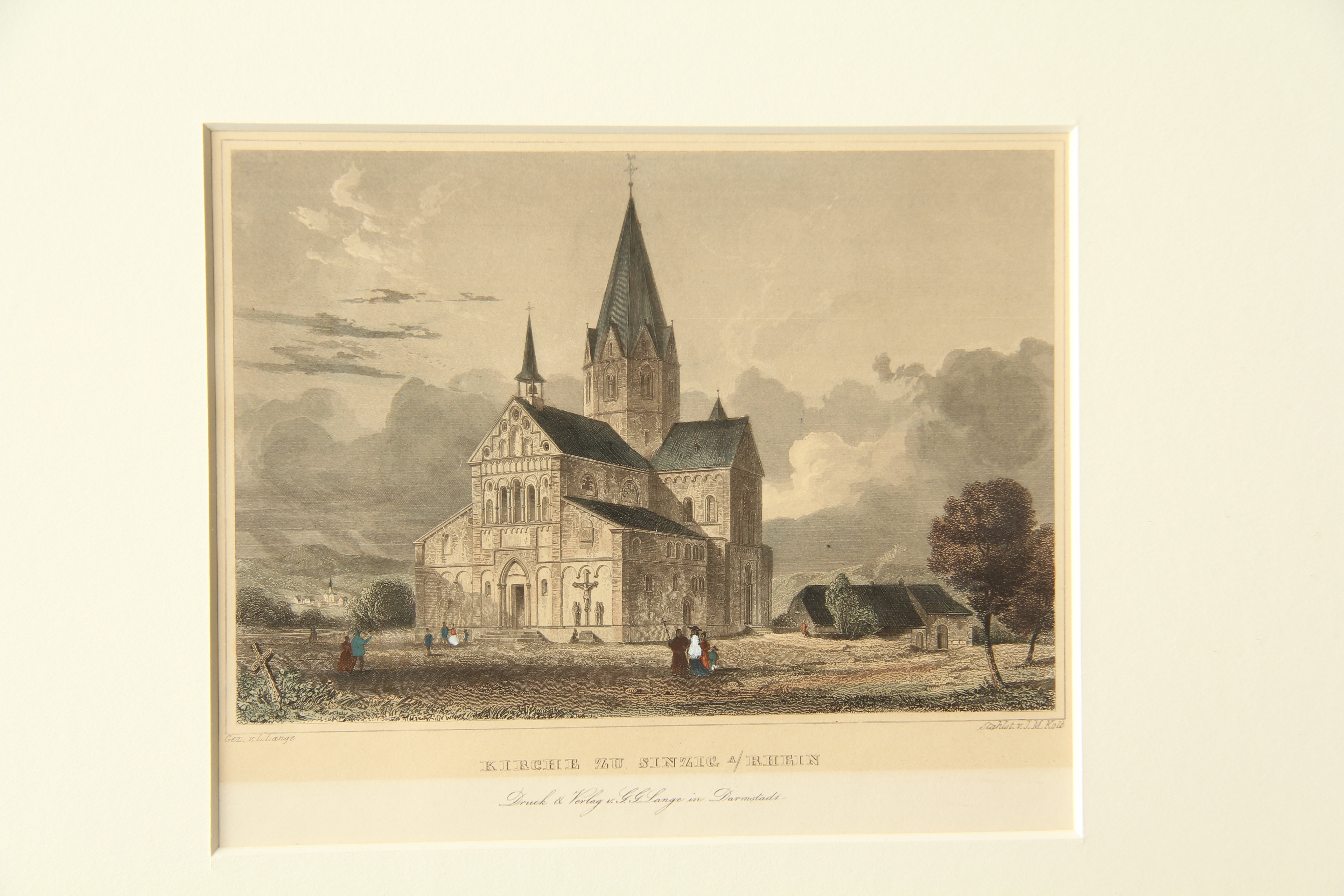Kirche zu Sinzig am Rhein (Heimatmuseum Schloss Sinzig CC BY-NC-SA)