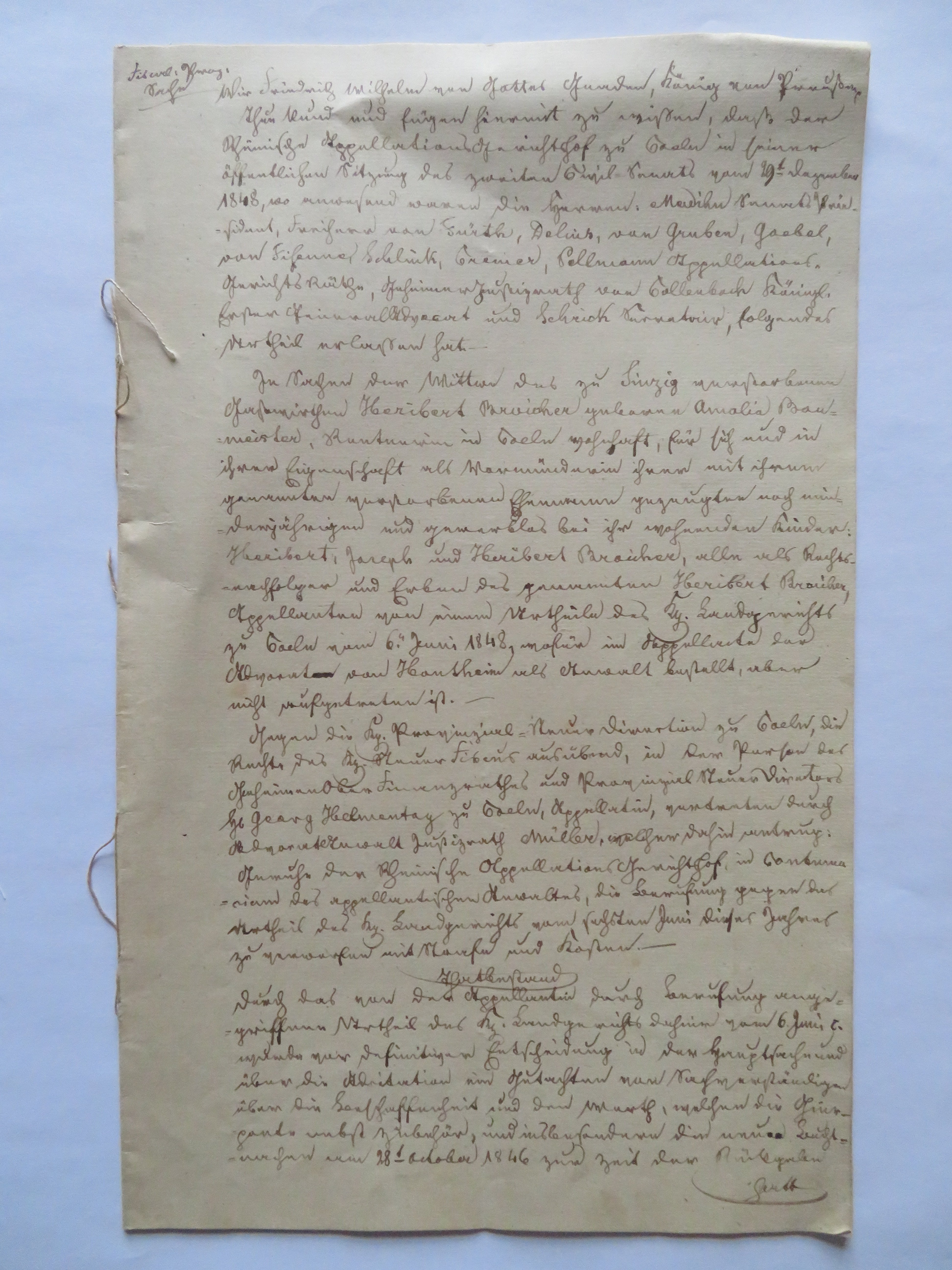 Dokumente der Bruderschaft des Hl. Martin (Heimatmuseum Schloss Sinzig CC BY-NC-SA)