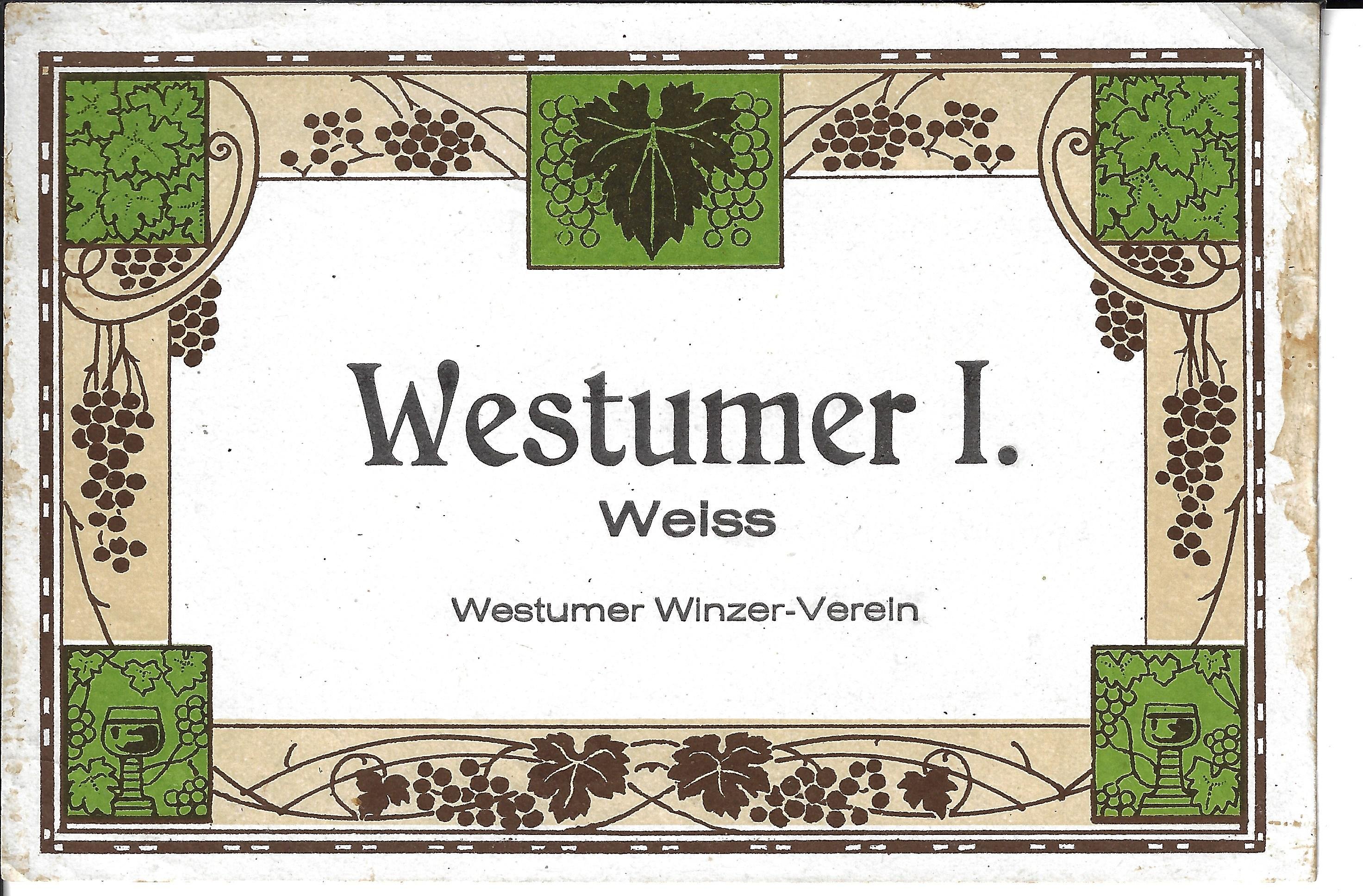 Westumer Winzer-Verein (Heimatmuseum Schloss Sinzig CC BY-NC-SA)