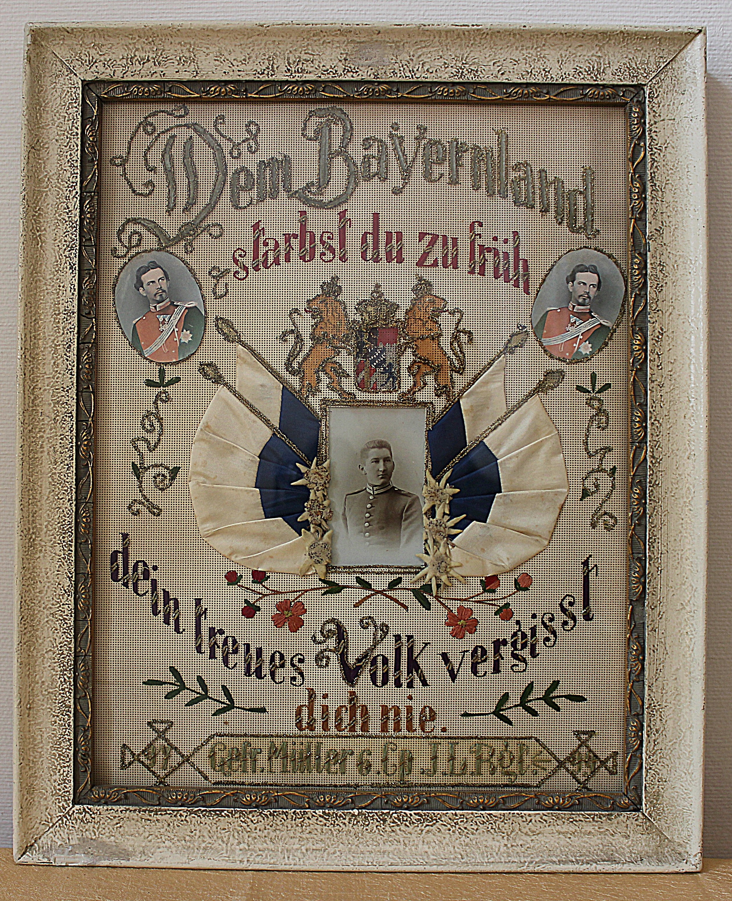 Reservistenbild des Gefreiten Müller (Museum für Weinbau und Stadtgeschichte, Edenkoben CC BY-NC-SA)