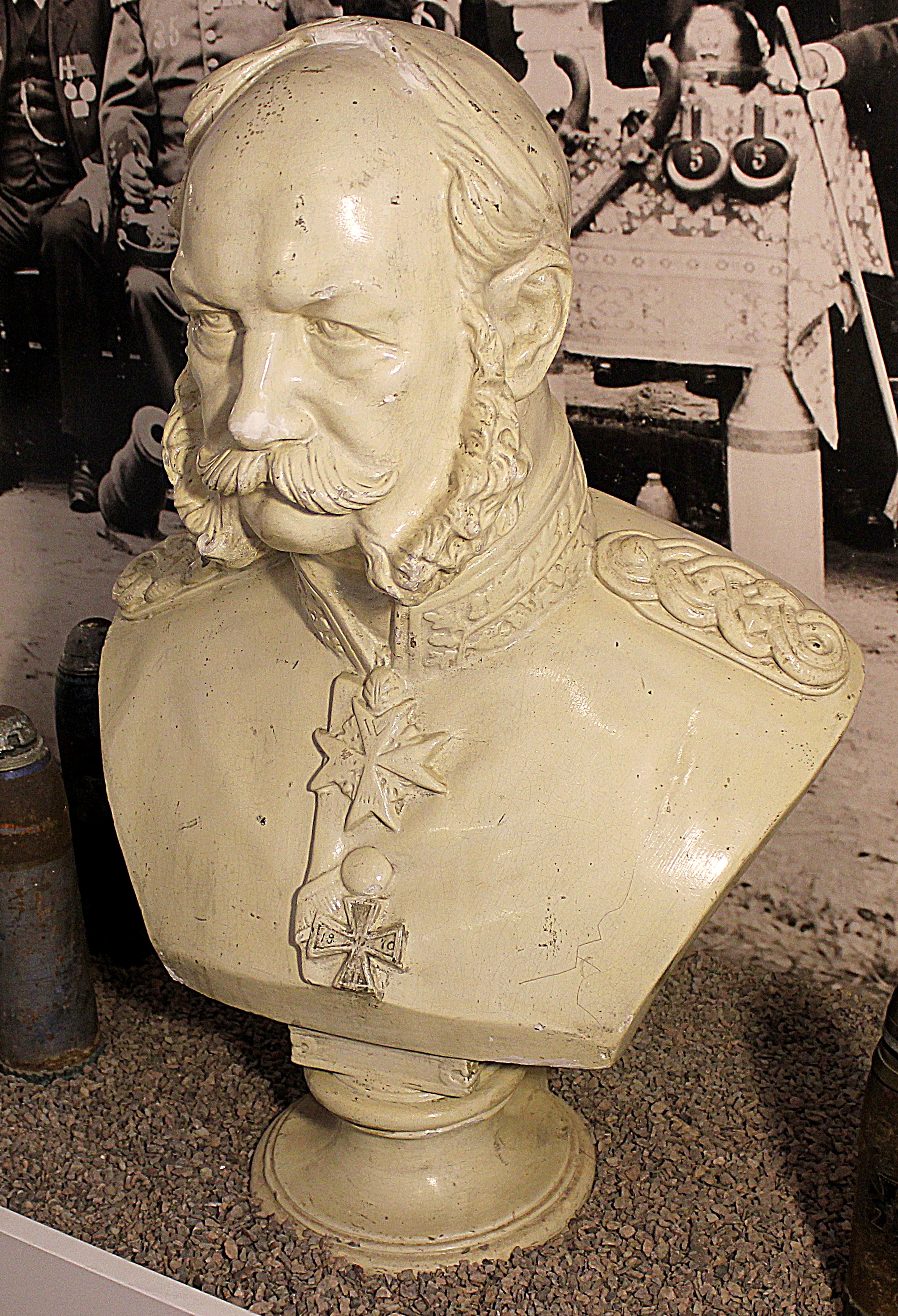 Büste Kaiser Wilhelm I. (Museum für Weinbau und Stadtgeschichte, Edenkoben CC BY-NC-SA)