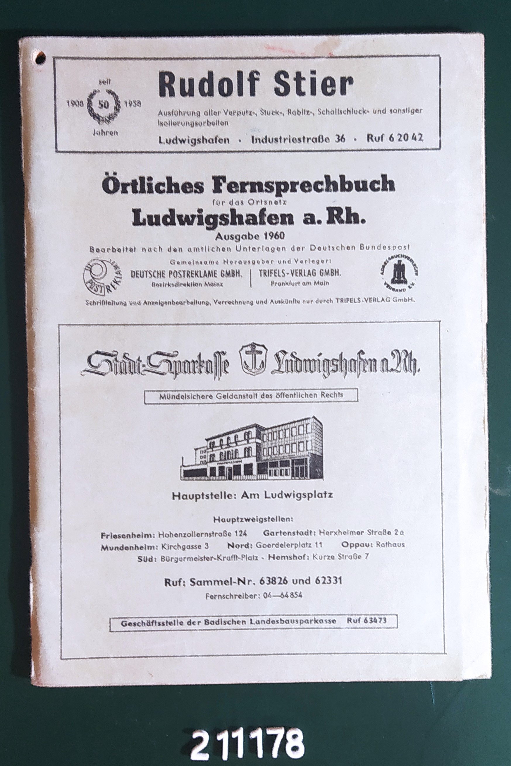 Öffentliches Fernsprechbuch Ludwigshafen (HKK CC BY-NC-SA)