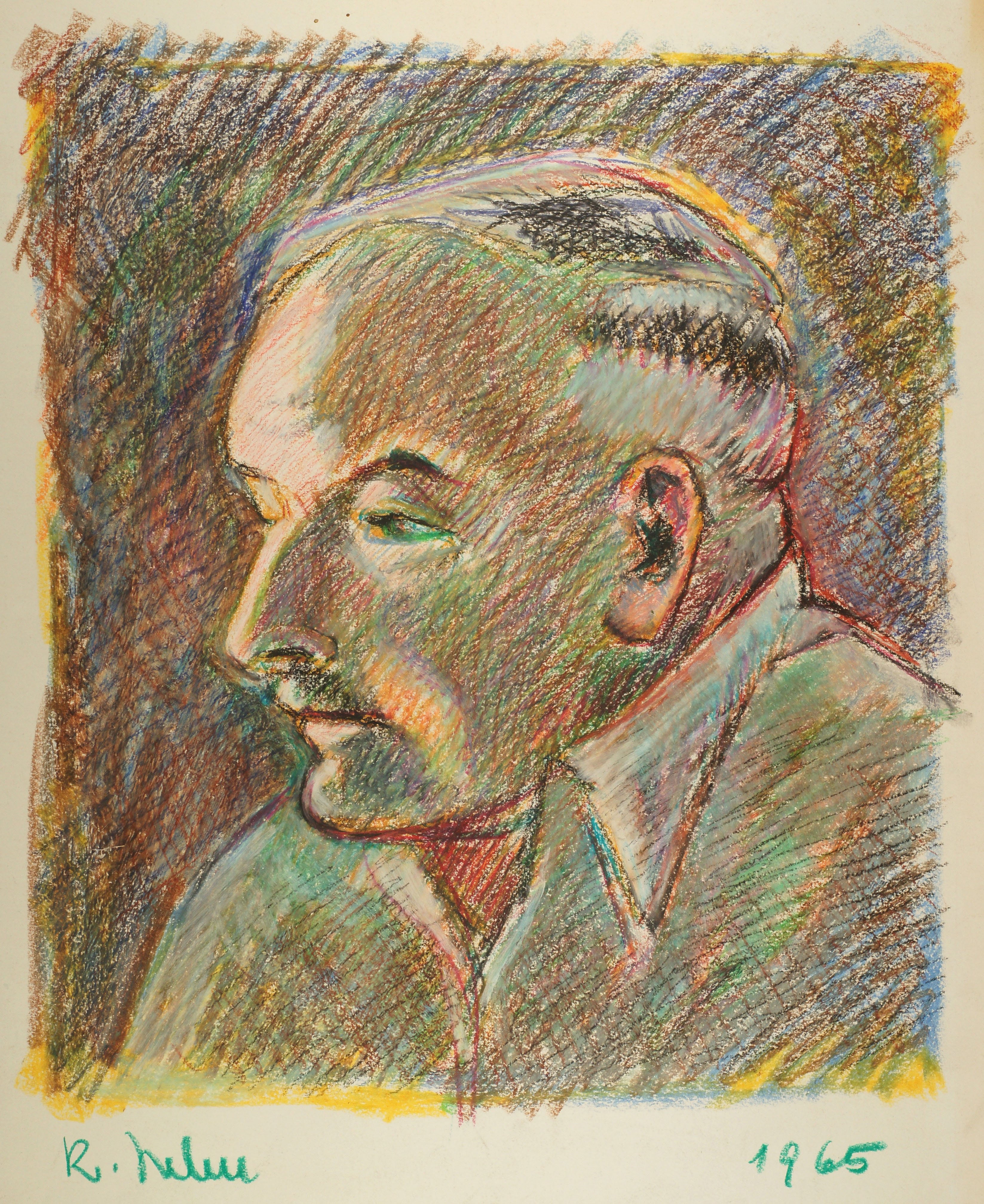 Porträt des Schwiegervaters 2 (Friedrich Helm CC BY-NC-SA)