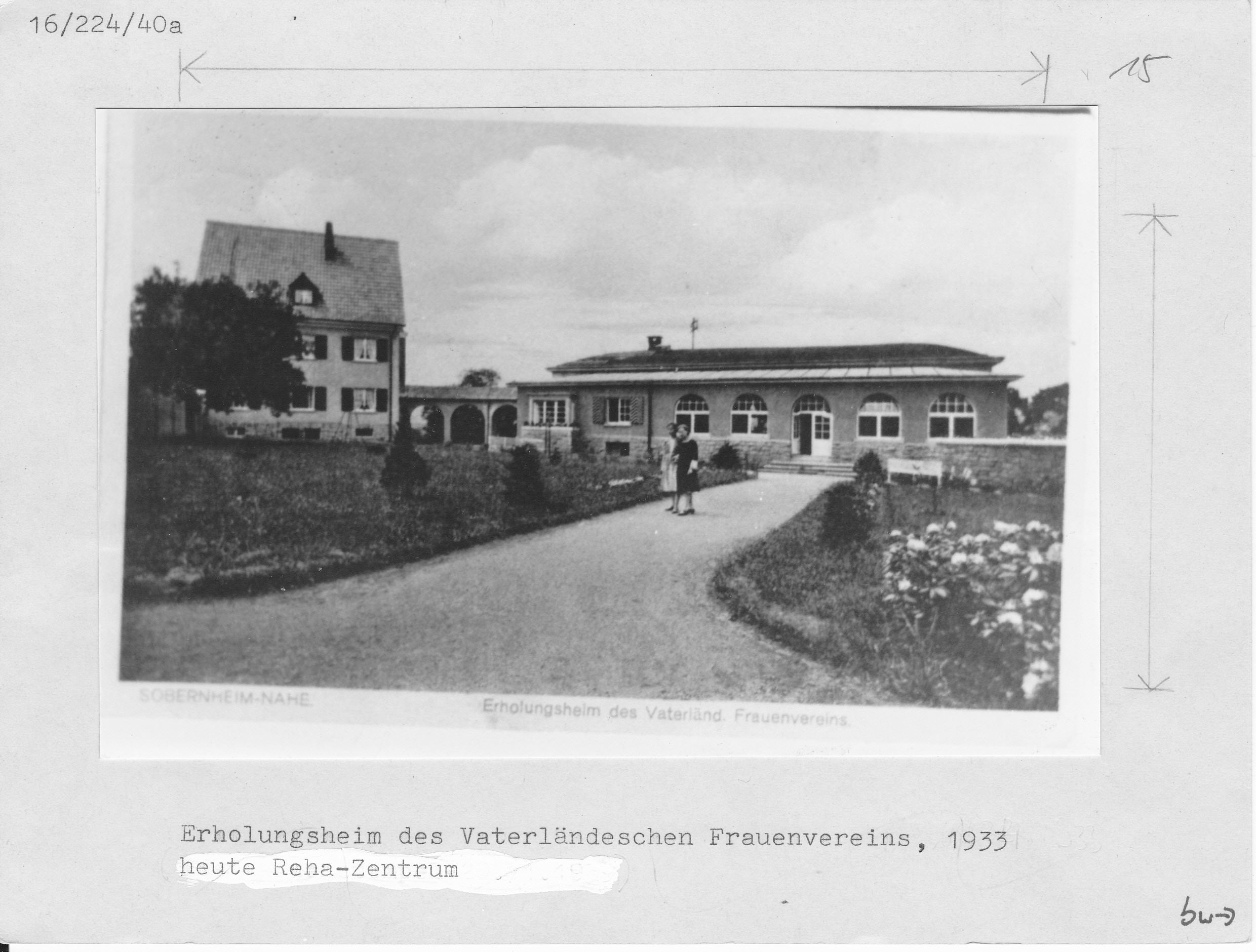 Bad Sobernheim, Postkarte Erholungsheim (Heimatmuseum im Priorhof Bad Sobernheim CC BY-NC-SA)